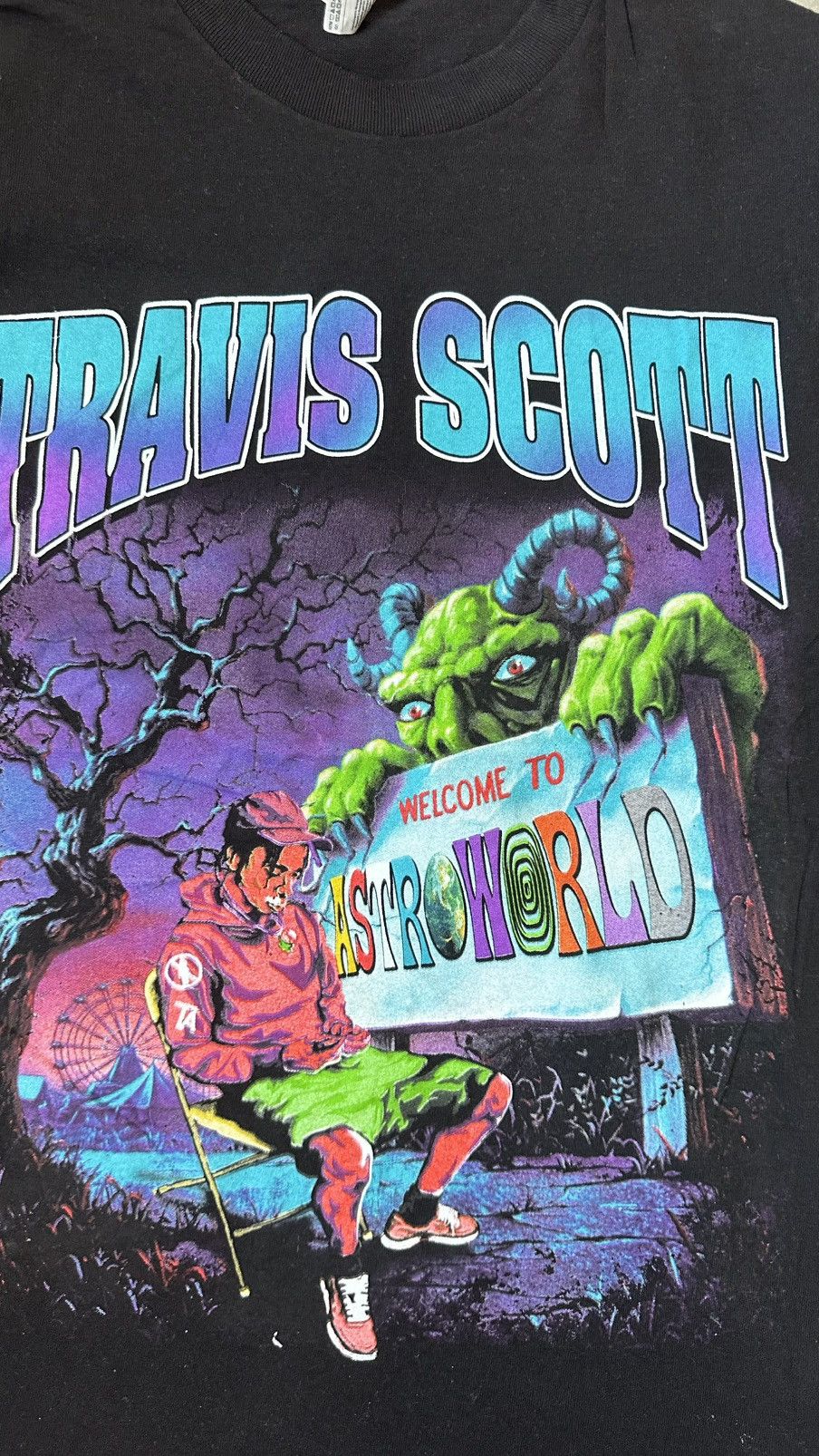 Band Tees TRAVIS SCOTT ASTROWORLD TEE Size US S / EU 44-46 / 1 - 2 Thumbnail