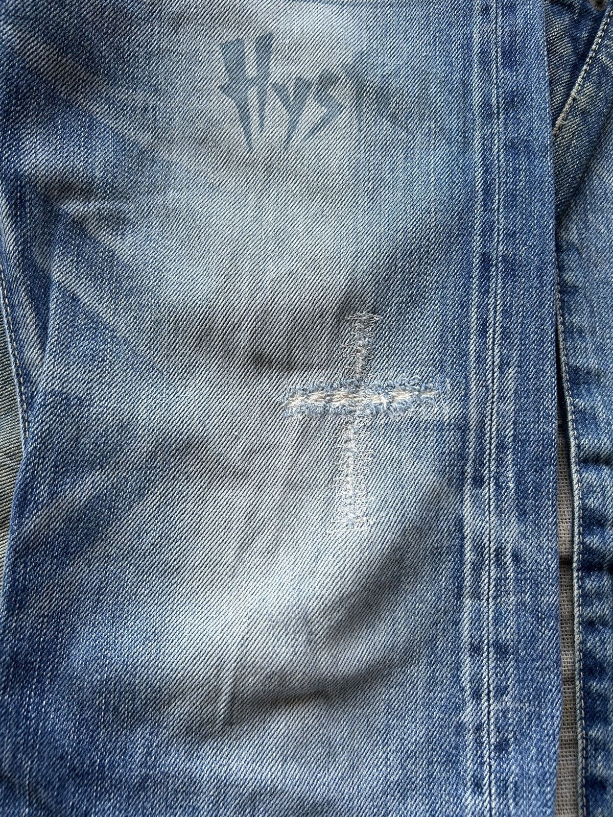 Hysteric Glamour × Japanese Brand Vintage Hysteric Glamour Selvedge disteressed denim🔥 Size US 29 - 8 Thumbnail