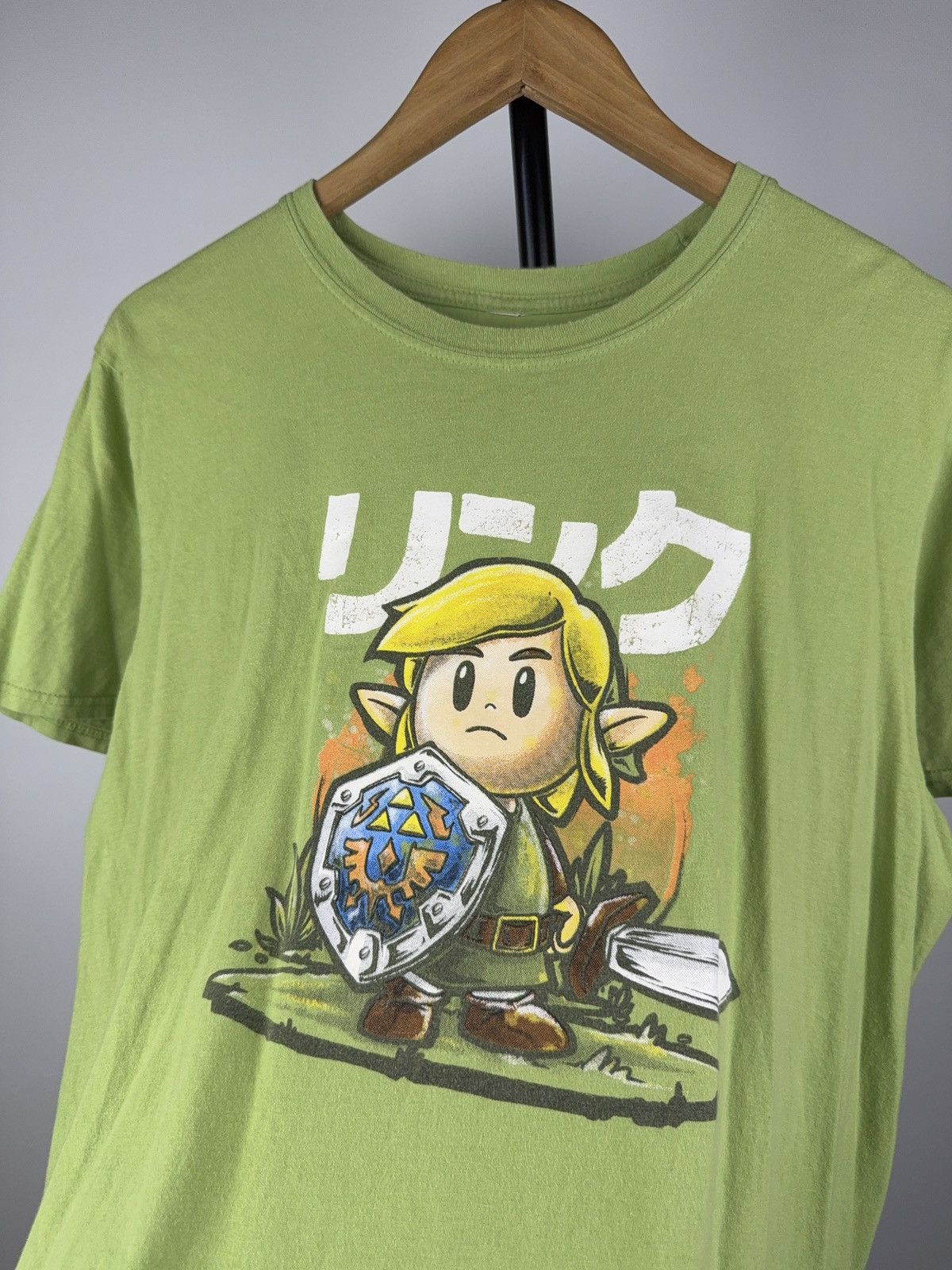 Nintendo Vintage Nintendo Legend of Zelda Link Japanese Graphic Tee Size US L / EU 52-54 / 3 - 3 Thumbnail