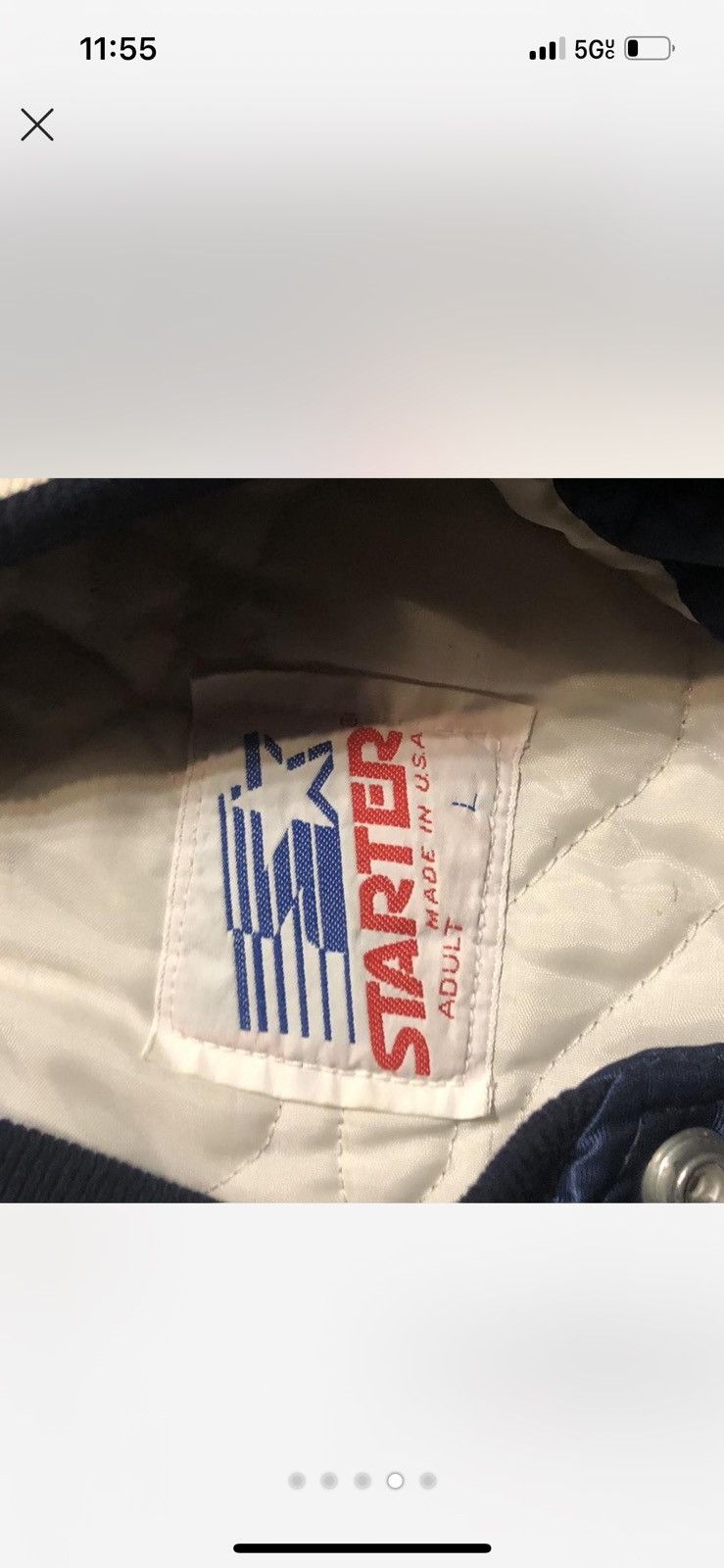 Starter Vintage Georgetown Hoyas Starter jacket large Size US L / EU 52-54 / 3 - 4 Thumbnail