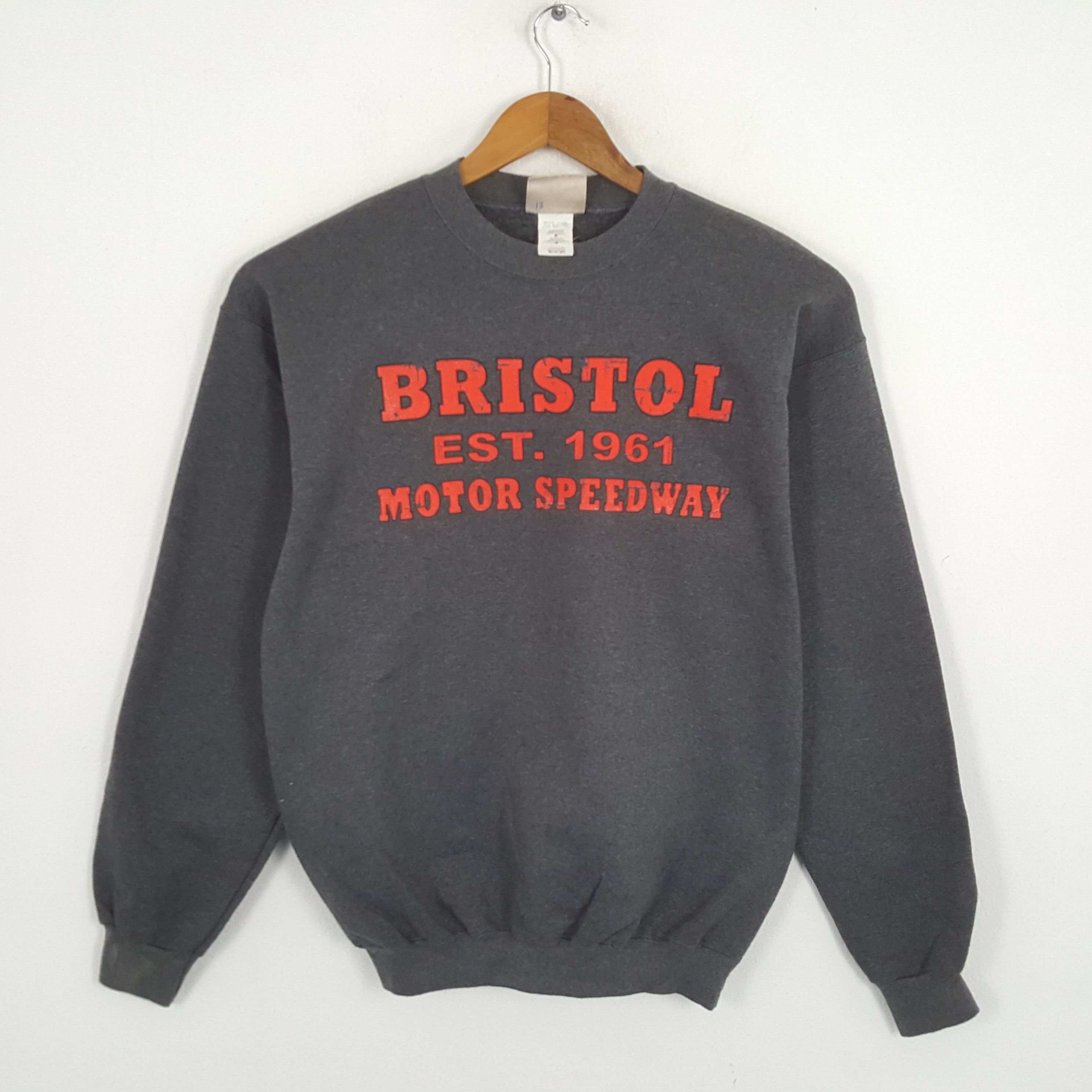 Vintage Vintage BRISTOL MOTOR SPEEDWAY Promo Sweatshirts Size US M / EU 48-50 / 2 - 1 Thumbnail