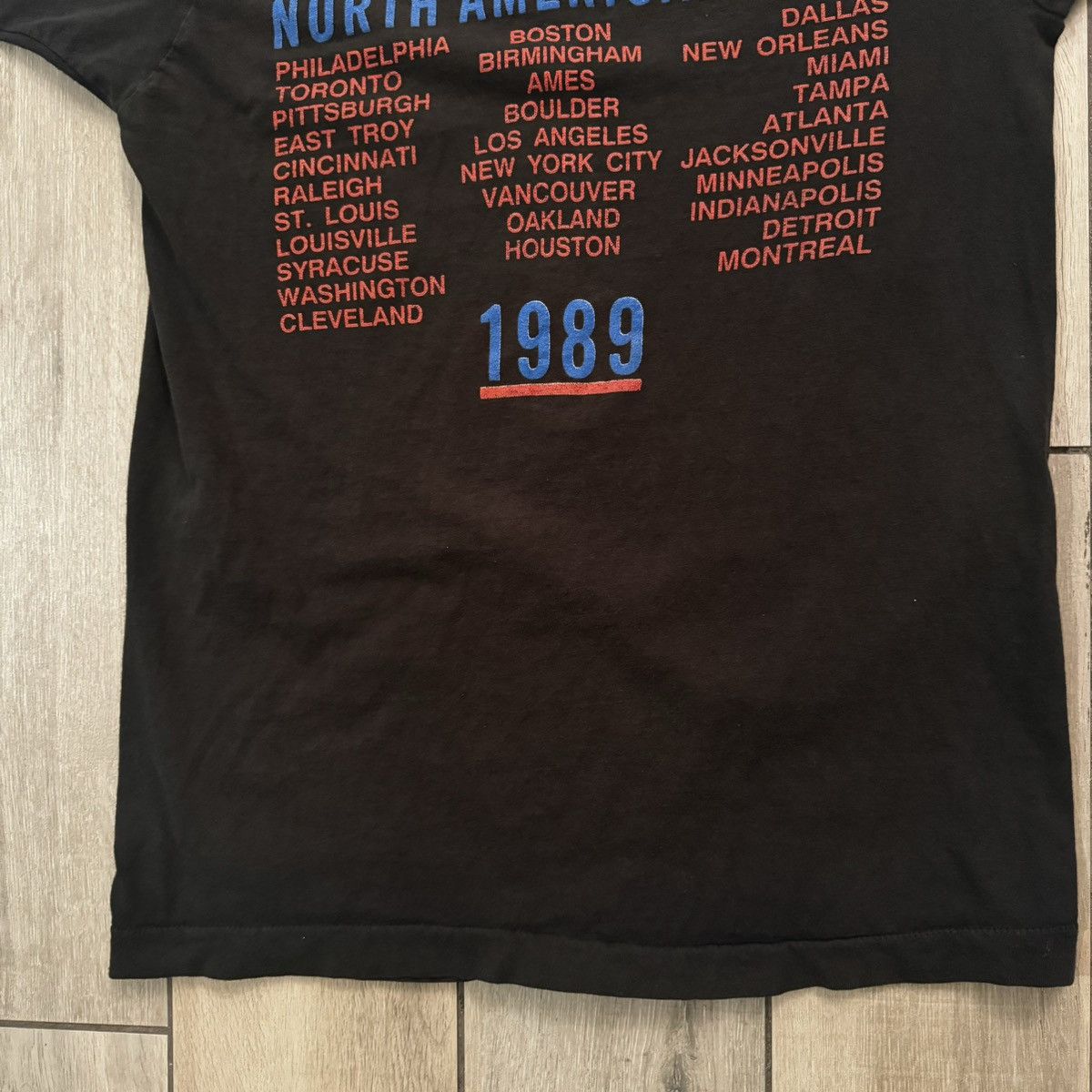 Band Tees × Nike × Stussy Crazy Vintage 1989 Distressed Rolling Stones Band Tour Tee Size M / US 6-8 / IT 42-44 - 25 Thumbnail