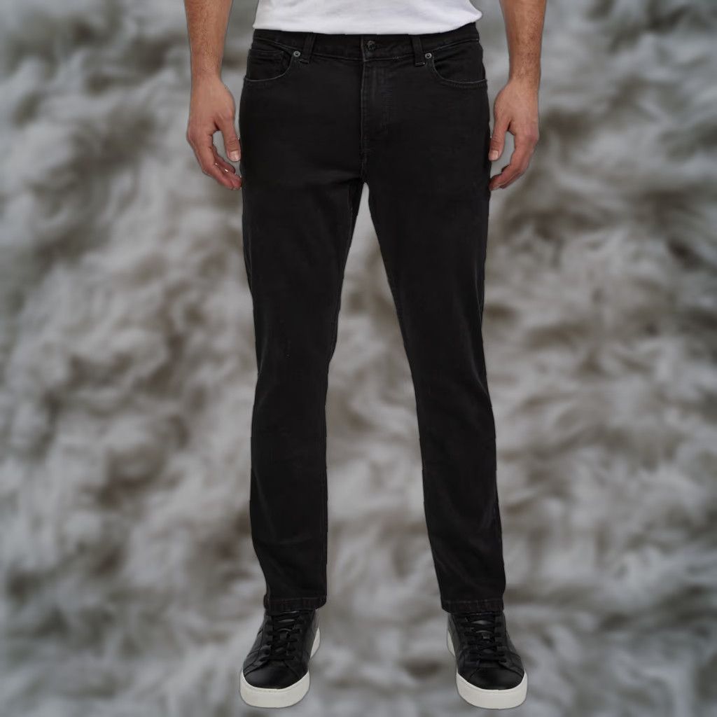 DKNY DKNY Jeans Mens 38x32 Black Bedford Slim Fit Stretch 5 Pocket Denim NWT Size US 38 / EU 54 - 1 Thumbnail