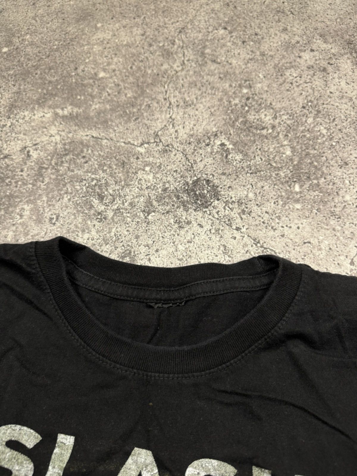 Band Tees Vintage Black Tee T-Shirt Print Slash Meyles Kennedy Music Size US L / EU 52-54 / 3 - 4 Thumbnail