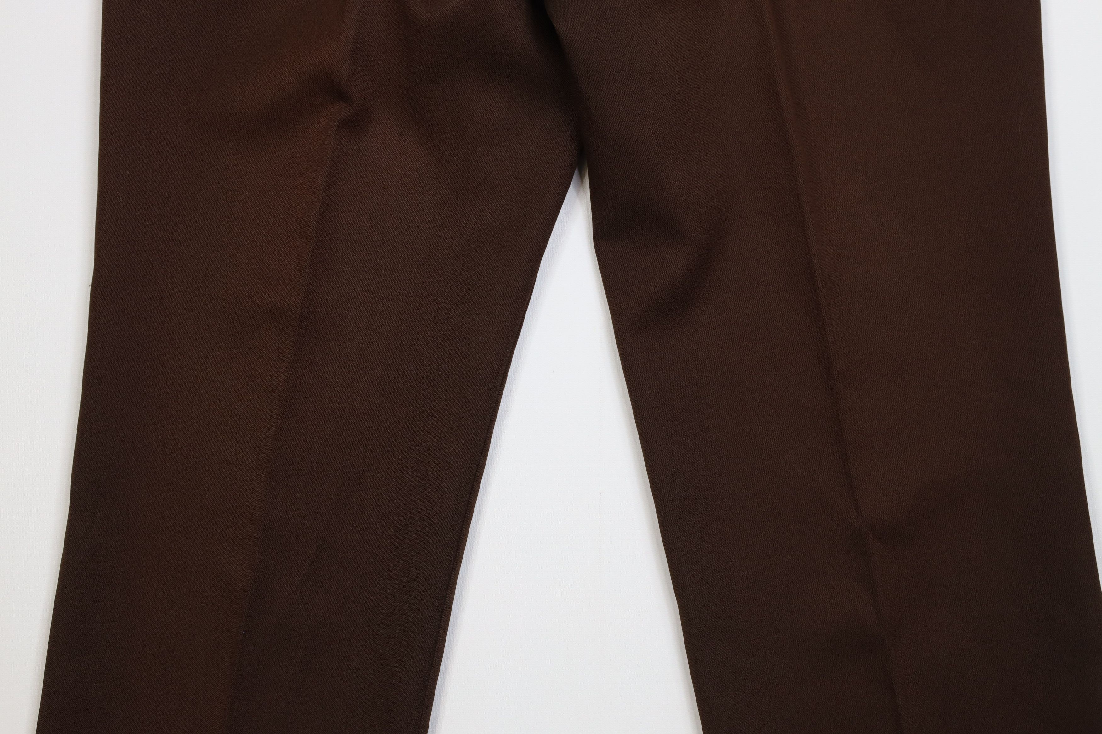 Vintage Vintage 70s Streetwear Flared Wide Leg Chino Pants Brown Size US 38 / EU 54 - 10 Thumbnail