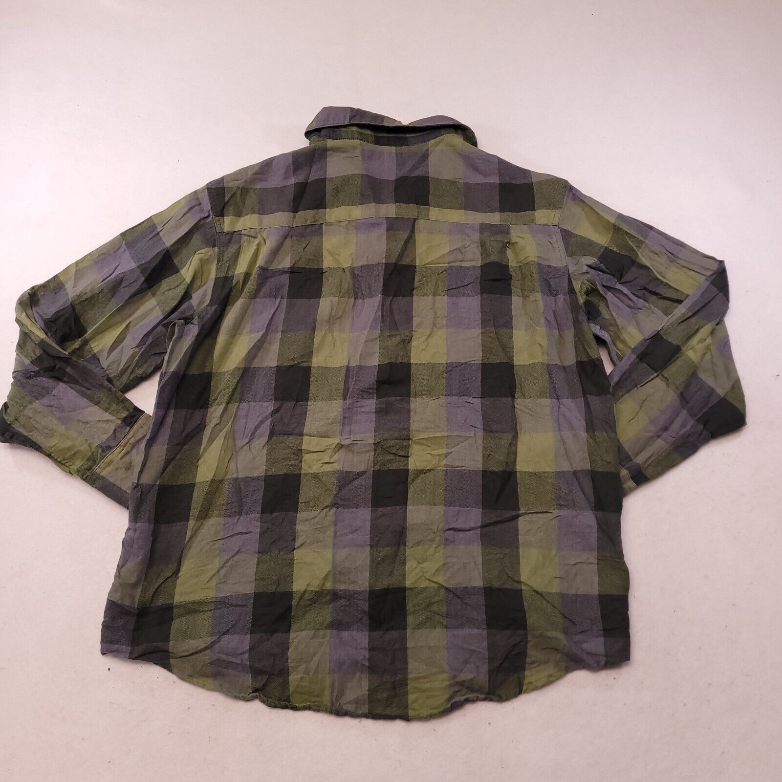 Haggar Haggar Gingham Flannel Shirt Mens Size Extra Large XL Green Size US XL / EU 56 / 4 - 11 Thumbnail