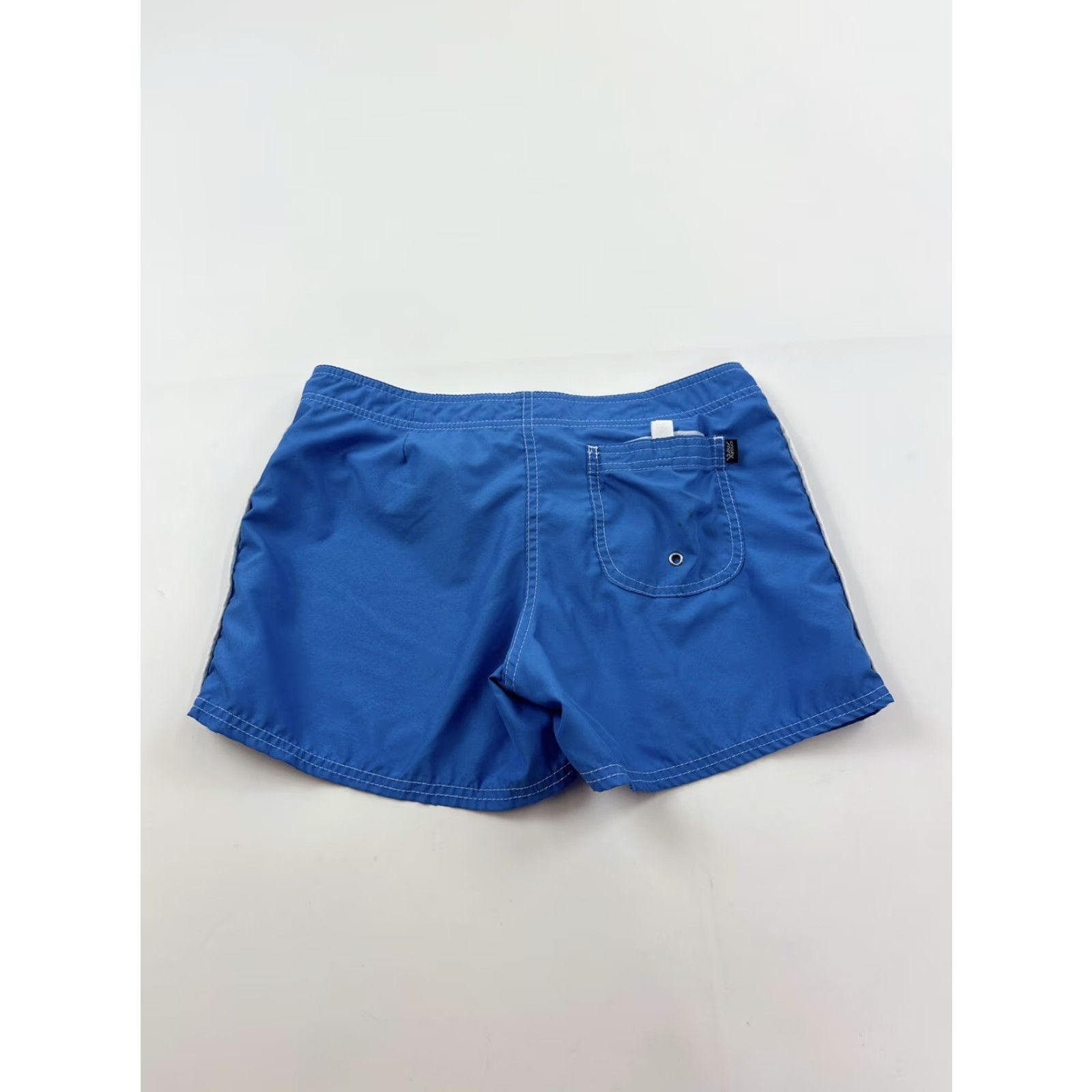 Vintage VINTAGE Crazy Shirt Boardshorts T-Shirt Juniors 7 Women Blue 90s Hawaiian Shirt Girls Size M / US 6-8 / IT 42-44 - 2 Thumbnail