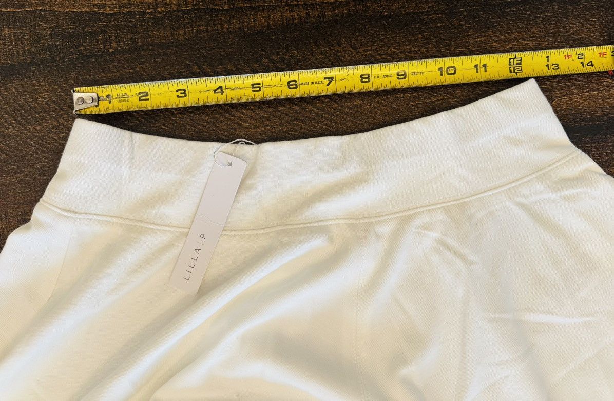 Other NWT Lilla P White Midi Skirt-Size Small/Stretchy Waist*Marks Size 25" / US 0 / IT 36 - 4 Thumbnail