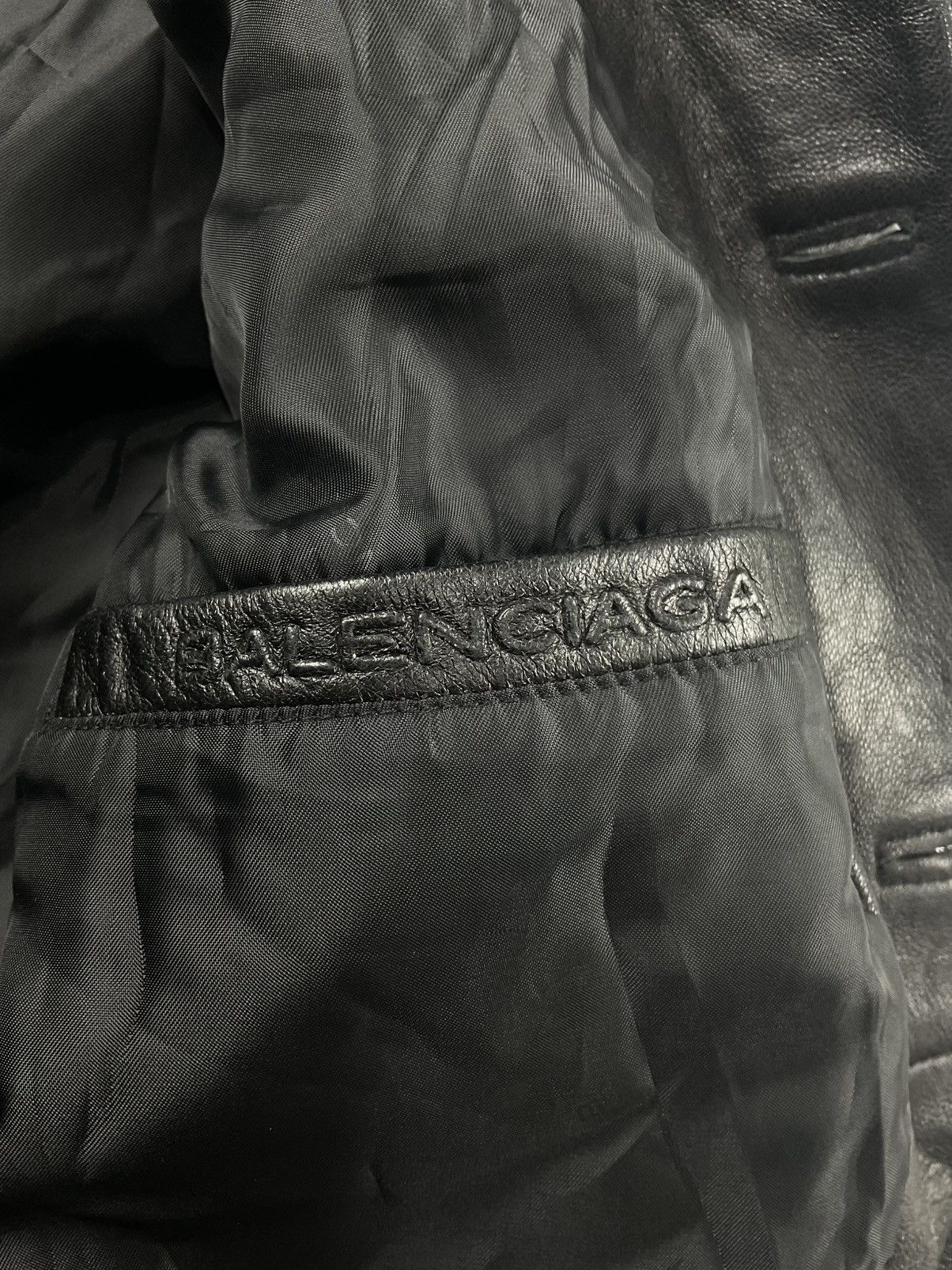 Vintage Balenciaga Leather Jacket