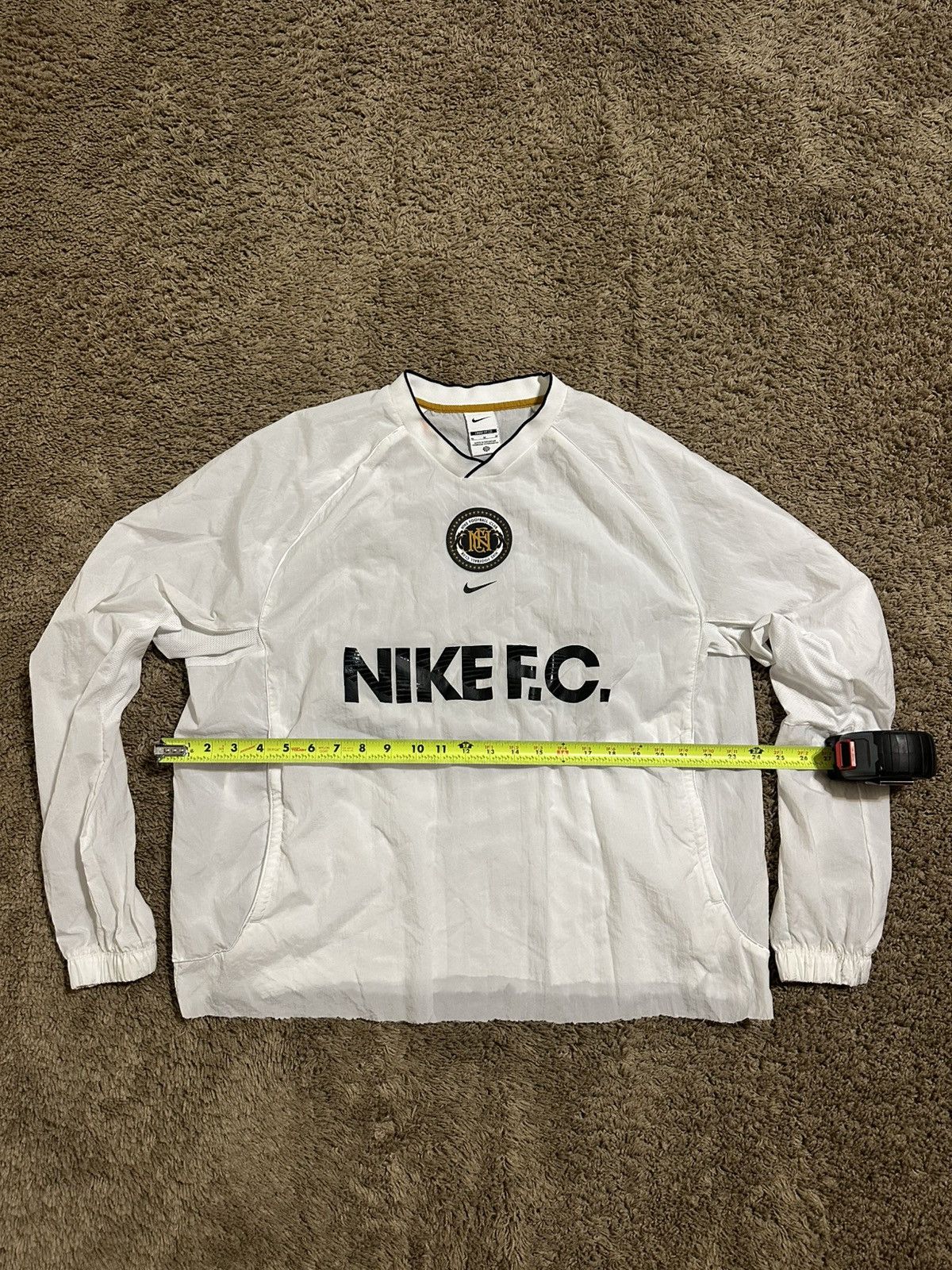 Nike × Vintage Vintage Nike FC Pullover “cut off” 00s size medium Size US M / EU 48-50 / 2 - 5 Thumbnail