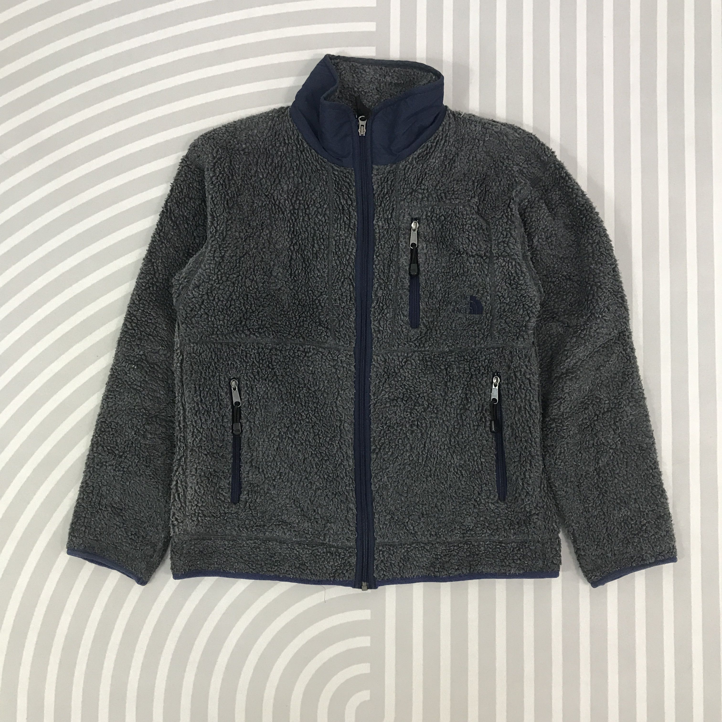 The North Face × Vintage Vintage The north face Sun Faded Sherpa Jacket Size US L / EU 52-54 / 3 - 1 Thumbnail