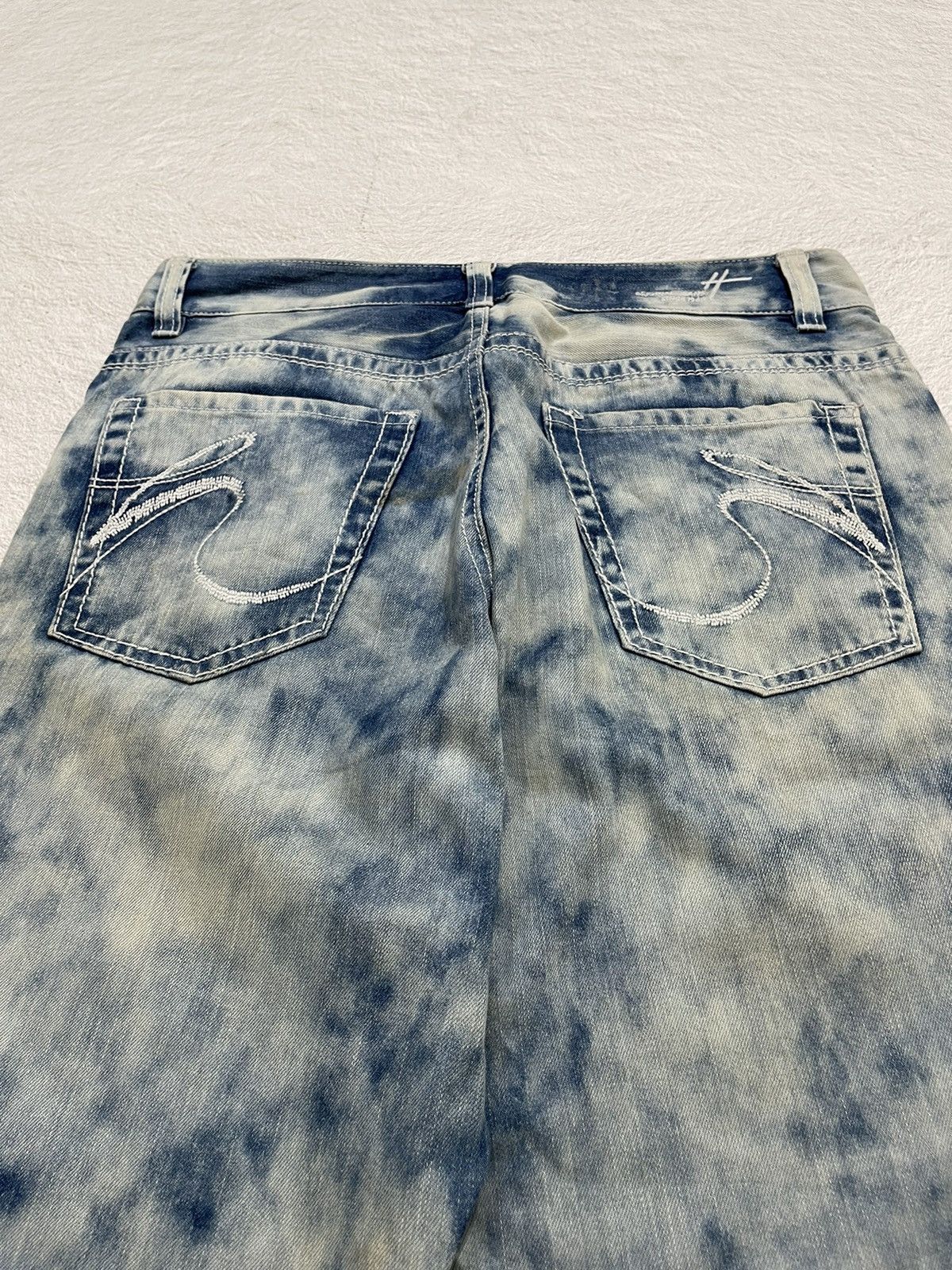 Hysteric Glamour 2000s Hangten Acid Jorts Denim Y2K Japan Style Size US 33 - 5 Thumbnail