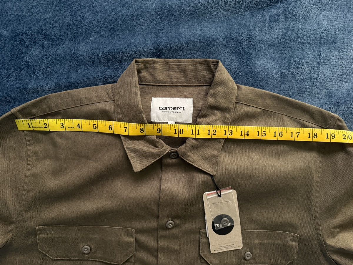 Carhartt Wip Master Long Sleeve Button Up Size US XL / EU 56 / 4 - 5 Thumbnail