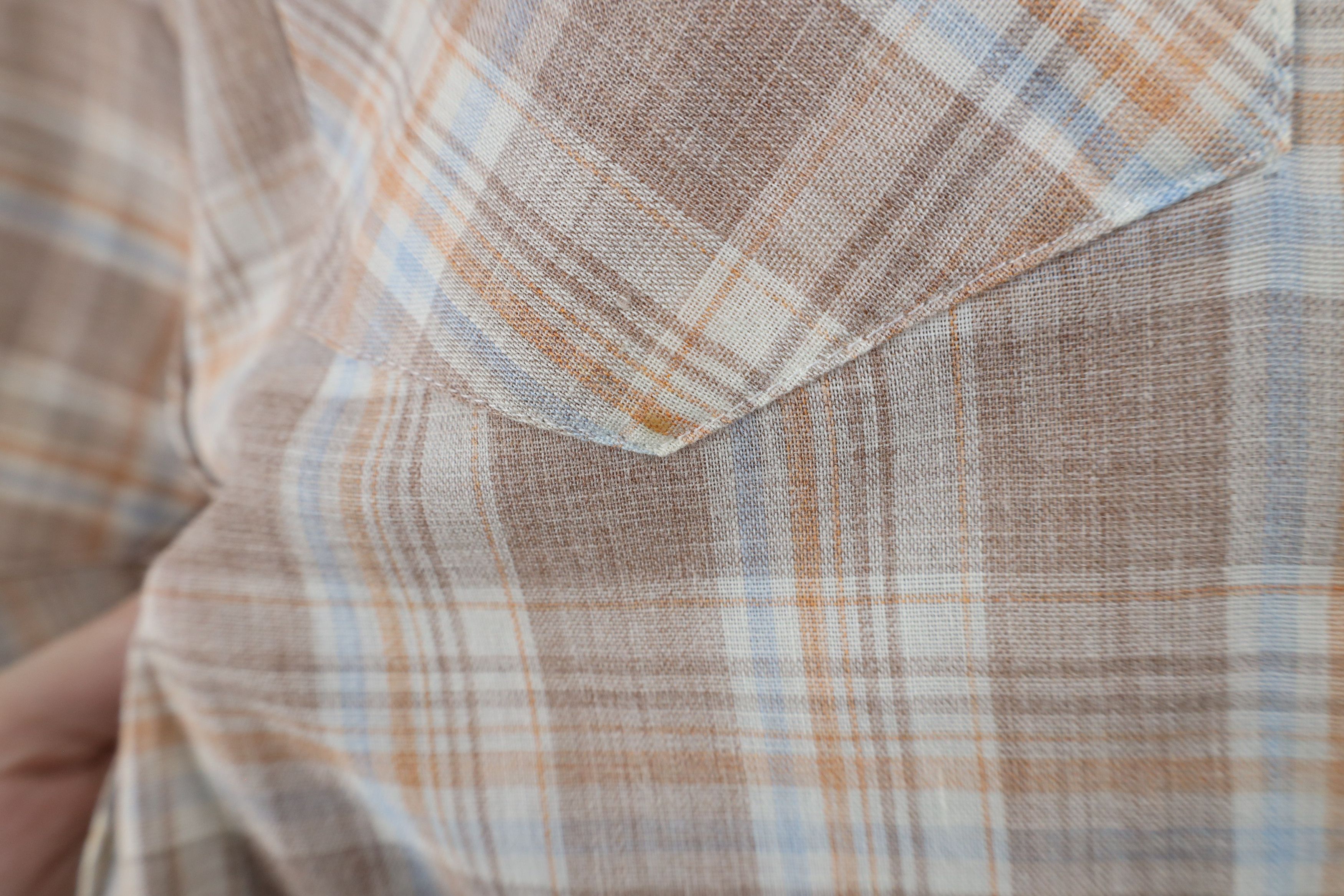 Vintage Vintage 70s Streetwear Rodeo Collared Button Shirt Plaid Size US L / EU 52-54 / 3 - 5 Thumbnail