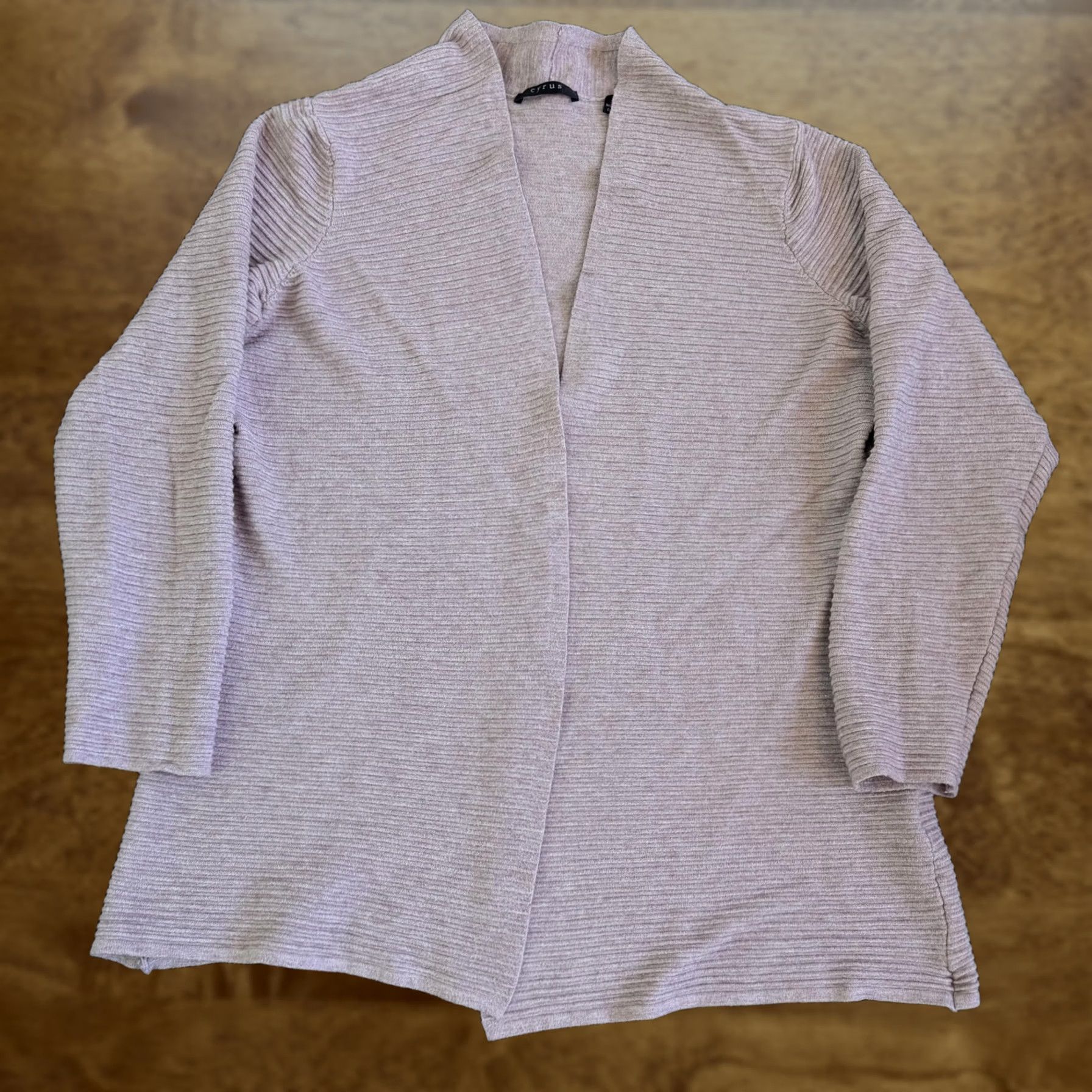 Vintage Cyrus Cardigan Sweater Womens XL Pink V-Neck Collarless Open Front Tight-Knit Size XL / US 12-14 / IT 48-50 - 1 Thumbnail