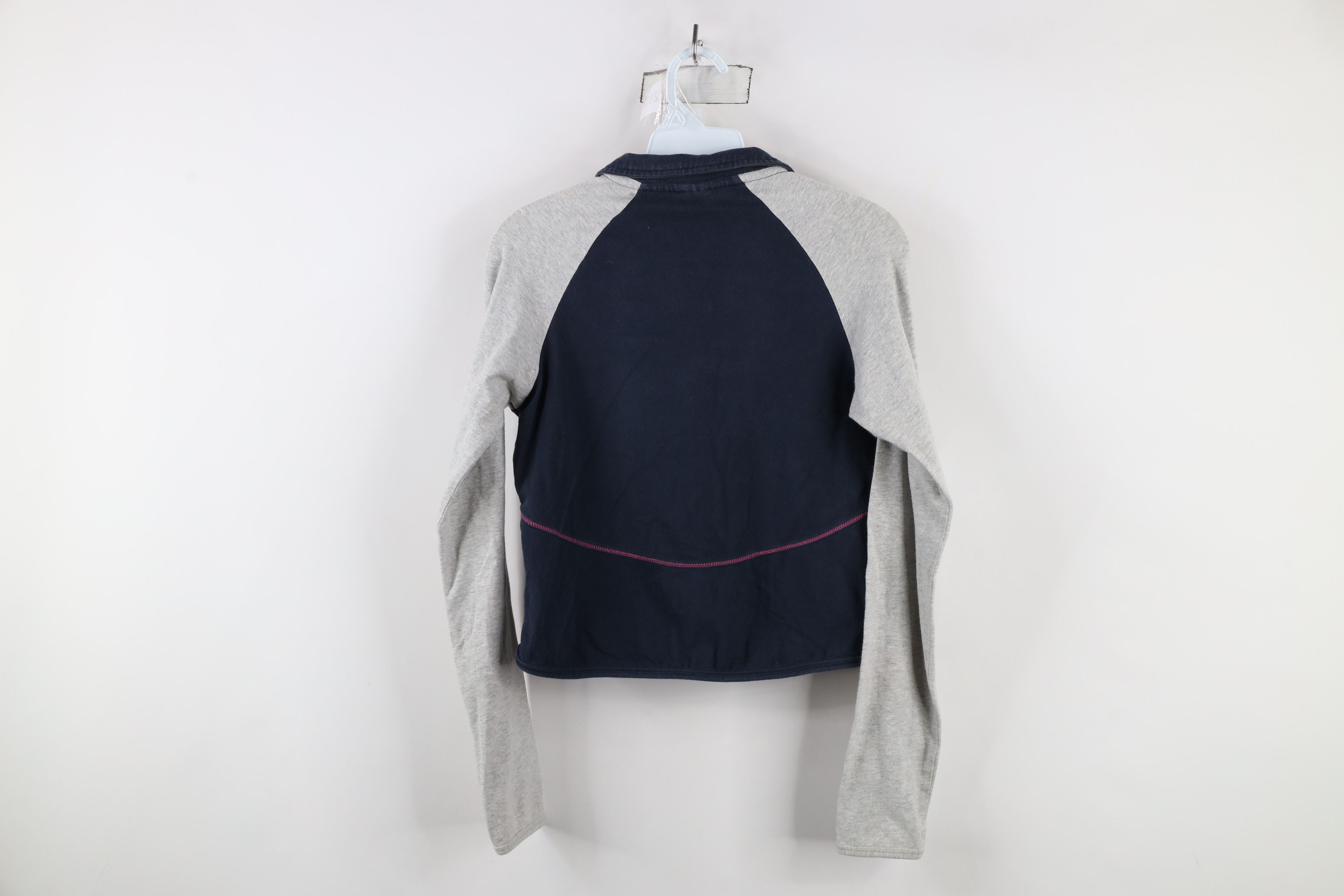 Nike × Vintage Vintage Y2K Nike Babydoll Cropped Mini Swoosh Track Jacket Size S / US 4 / IT 40 - 12 Thumbnail
