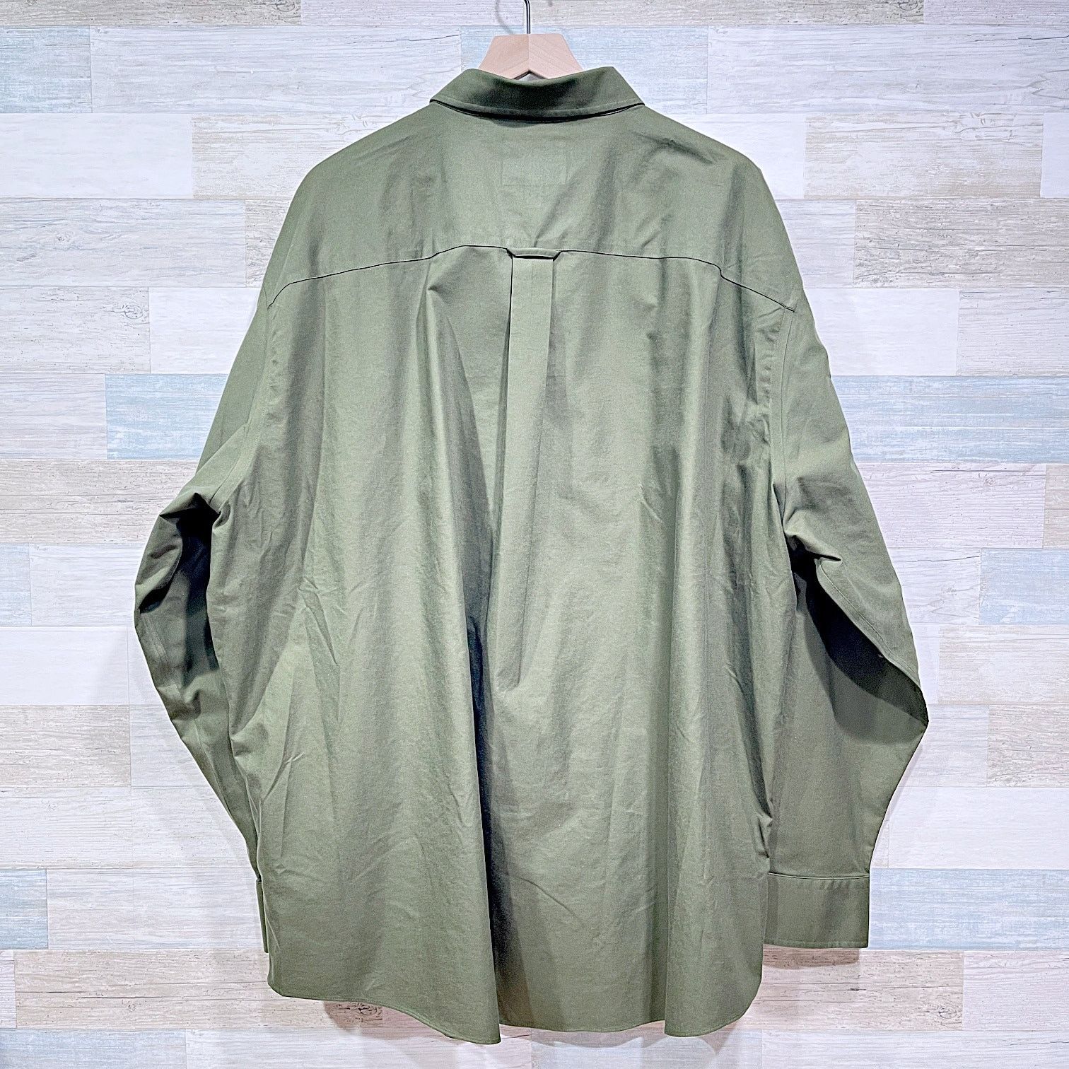 Cabelas Cabelas Long Sleeve Oxford Work Shirt Green Mens 3XLT Size US XXL / EU 58 / 5 - 3 Thumbnail