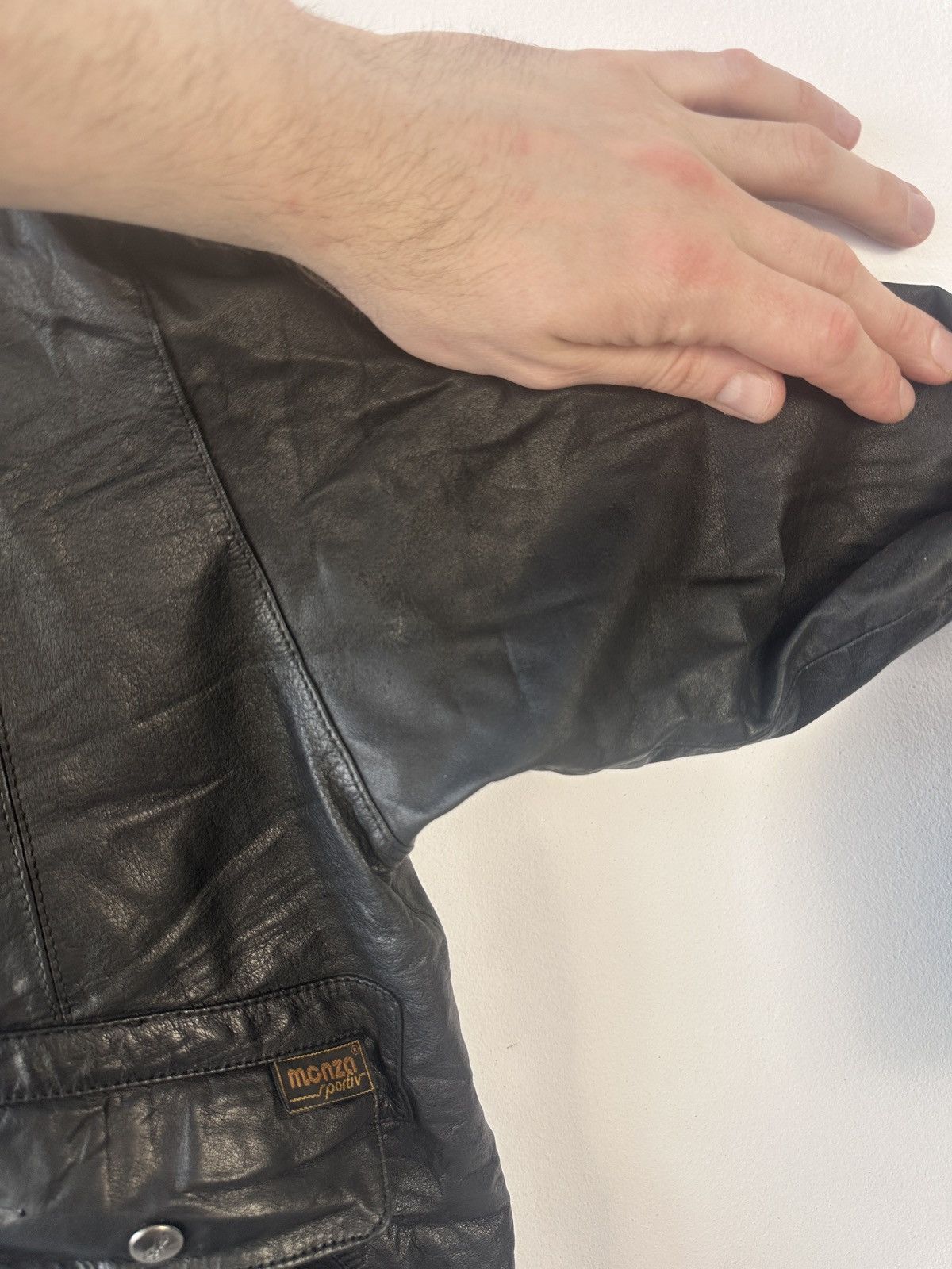 Leather Vintage Leather Bomber Jacket Size 50 MEcht Nappa Soft Size US M / EU 48-50 / 2 - 14 Thumbnail