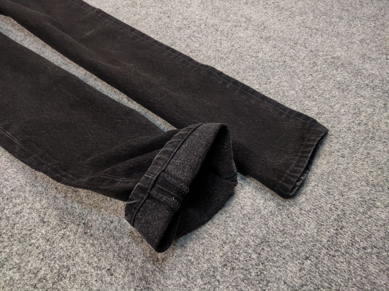Levi's Vintage 90's Levis 501 Black Faded Denim Jeans Usa Style Size US 30 / EU 46 - 8 Thumbnail