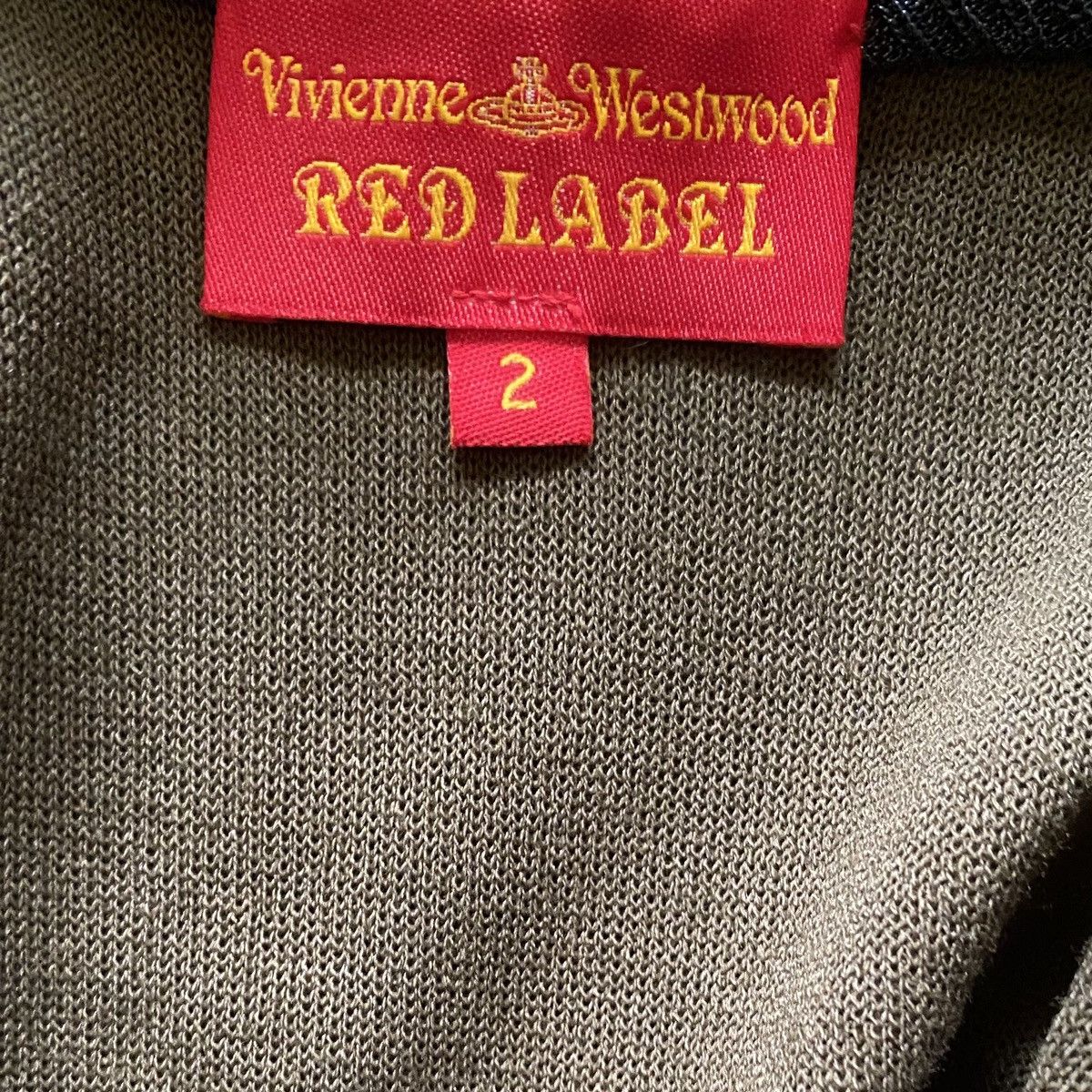 Vivienne Westwood VW Red Label Rayon Blend Zigzag Collar Sweater Size M / US 6-8 / IT 42-44 - 3 Thumbnail