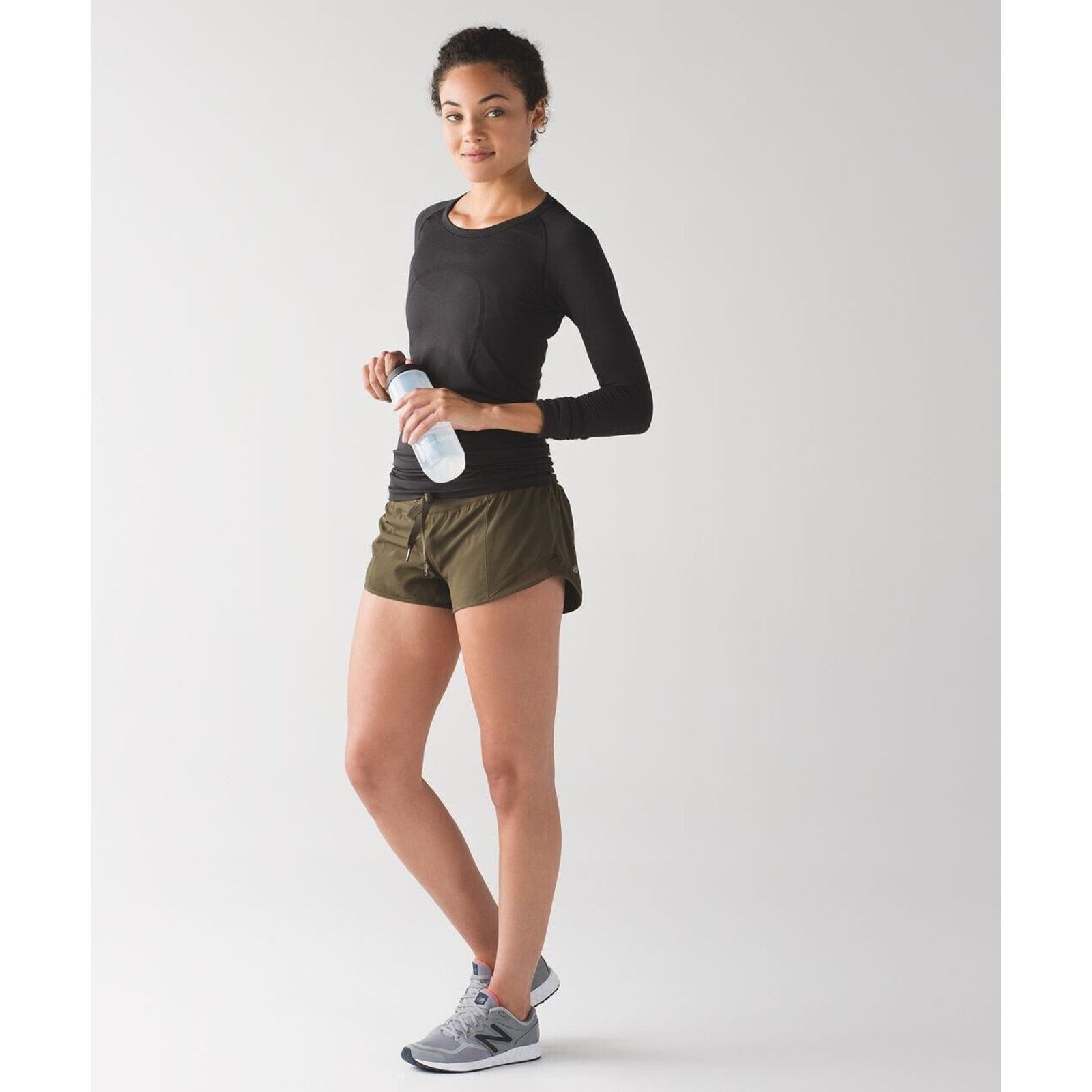 Lululemon Lululemon HOTTY HOT Lined Running Athleisure Yoga Military Size 28" / US 6 / IT 42 - 1 Thumbnail