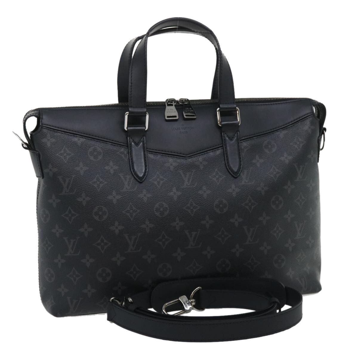 Louis Vuitton Louis Vuitton Explorer Tote Monogram Eclipse Canvas Size ONE SIZE - 1 Thumbnail