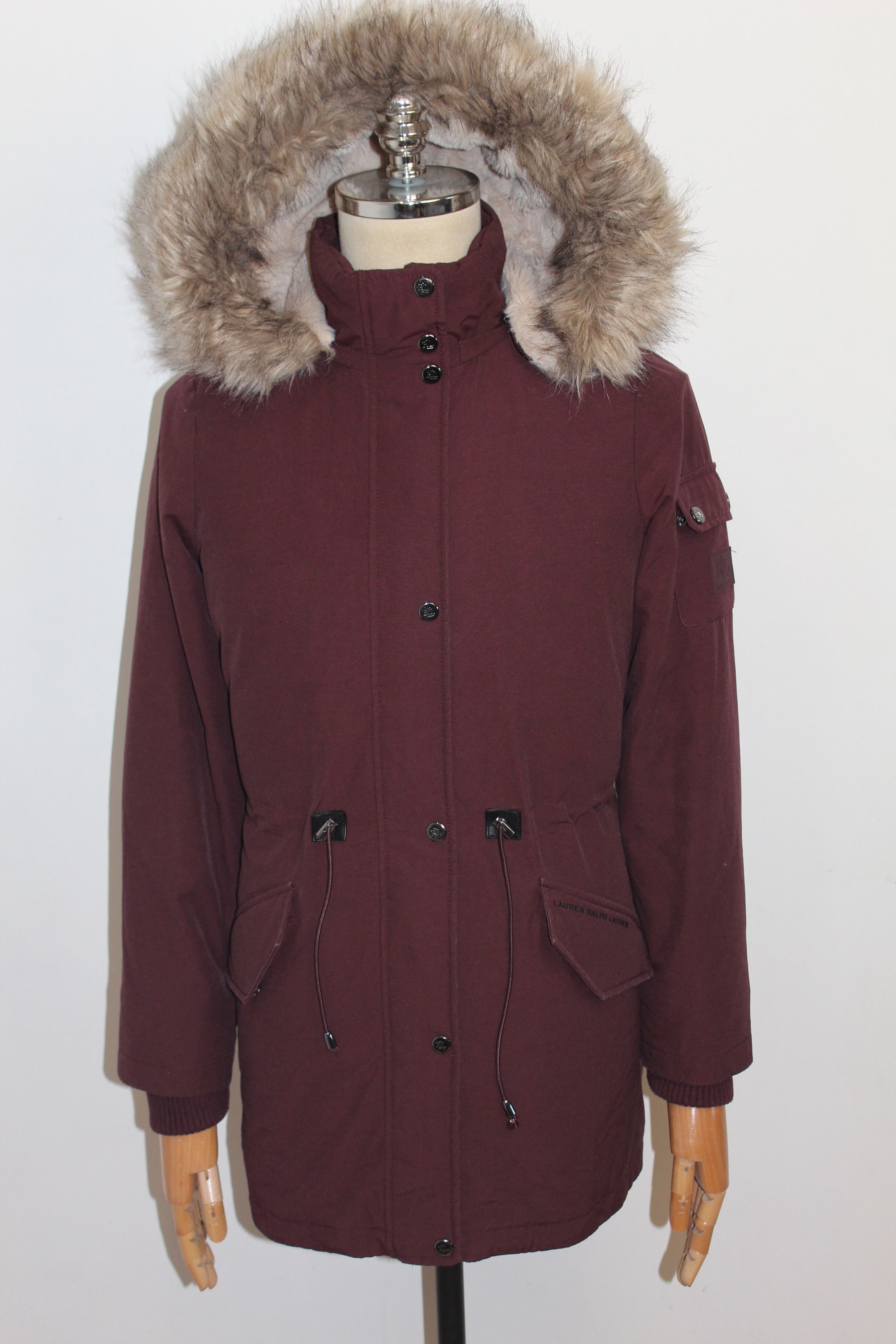 Down Hooded Jacket Parka Ralph Lauren Damen Polo Ralph Lauren