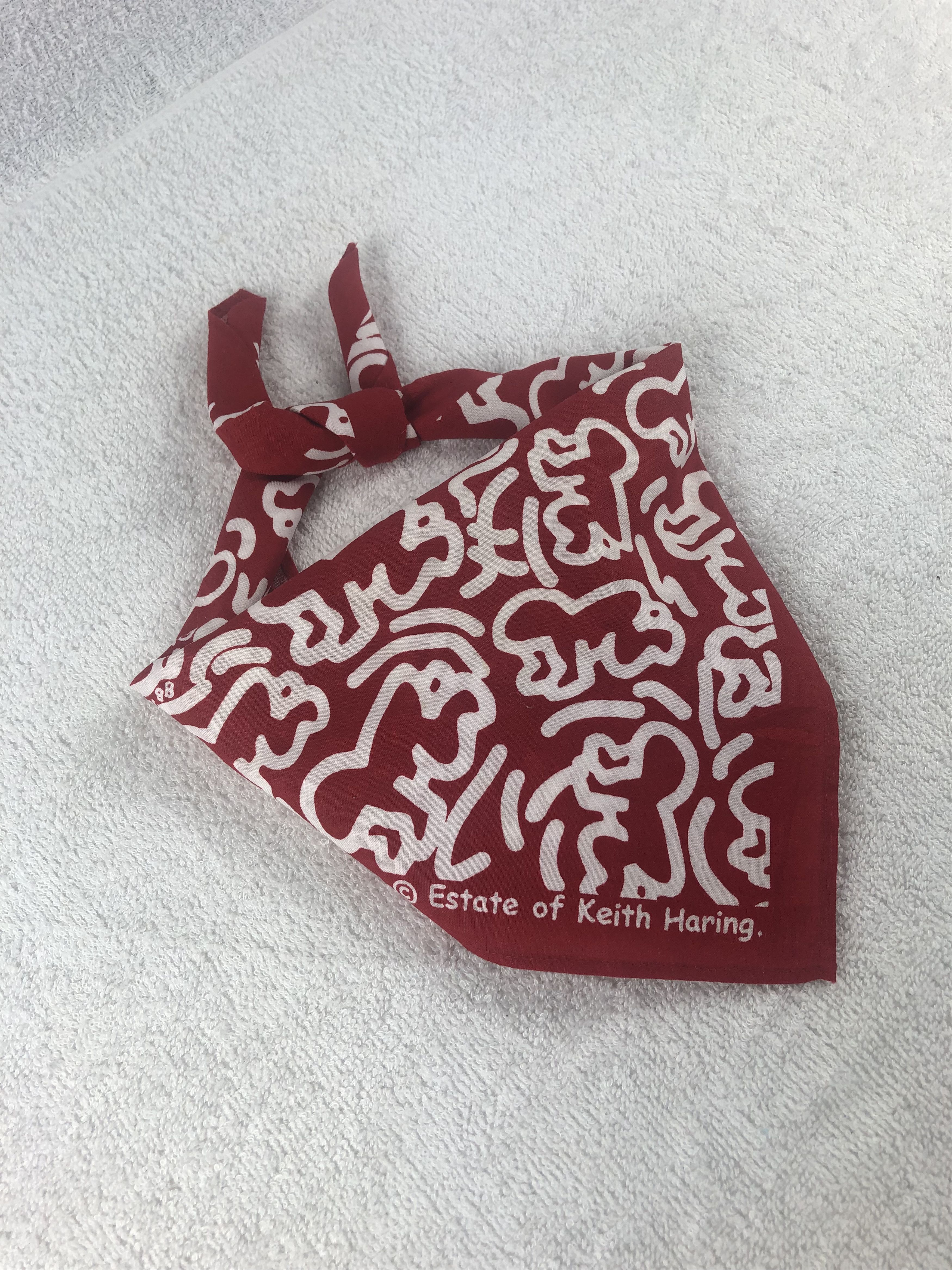 Keith Haring Keith Haring Handkerchief / Bandana / Neckerchief Size ONE SIZE - 1 Thumbnail