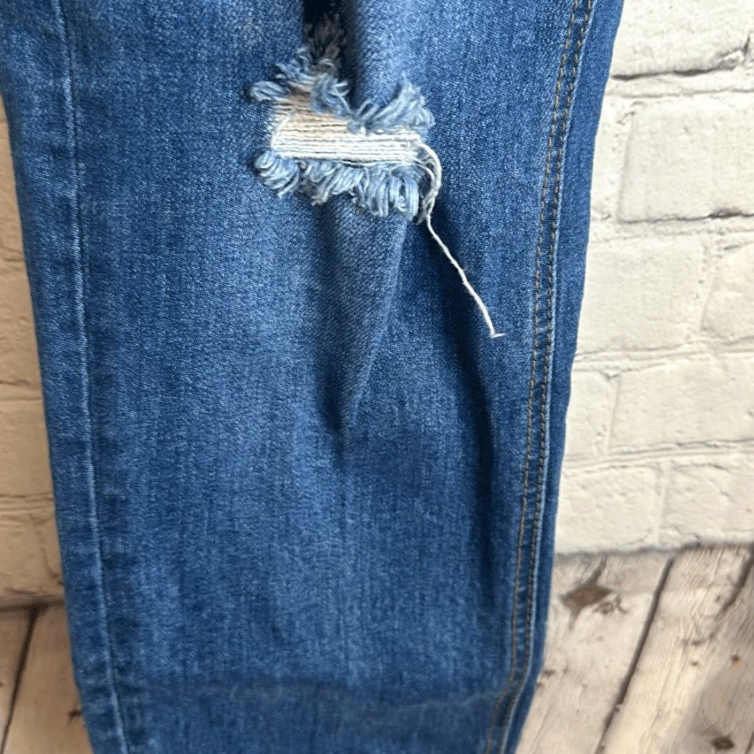 Dr. Denim **Dr. Denim Men's Destroyed Distressed Skinny Fit Jeans Size 34** User: Dr. Denim Men's Destroyed Distressed Skinny Fit Blue Jeans Size 34 Size 24" / US 00 / IT 34 - 3 Thumbnail