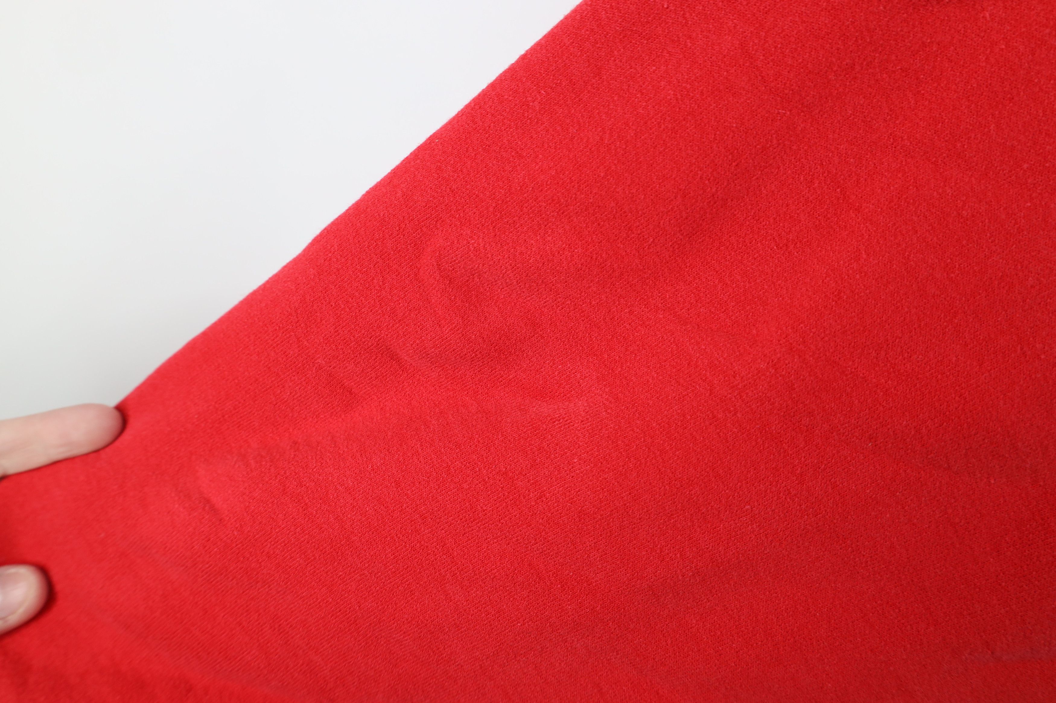 Vintage Vintage 90s Spell Stratford Festival Crewneck Sweatshirt Red Size US XL / EU 56 / 4 - 7 Thumbnail