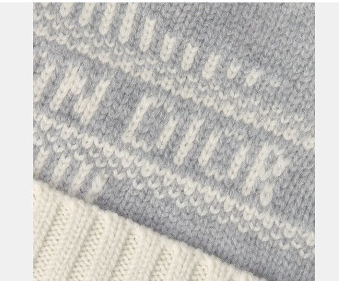 Dior o1w1db10425 15DAL715 Size: OS / Beanie Hat / Cap in Grey Size ONE SIZE - 4 Thumbnail