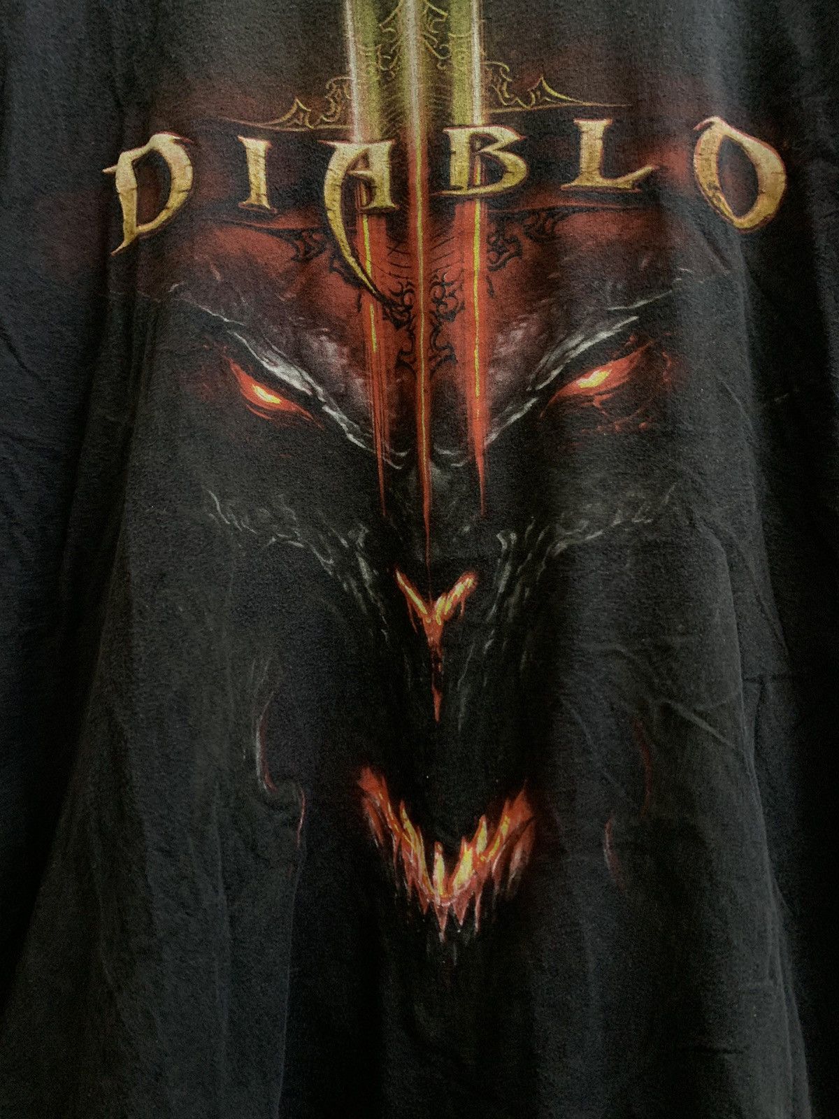 Vintage 🔥HOT🔥 VINTAGE JINX DIABLO III GRAPHIC PRINT TEE Size US XL / EU 56 / 4 - 2 Thumbnail