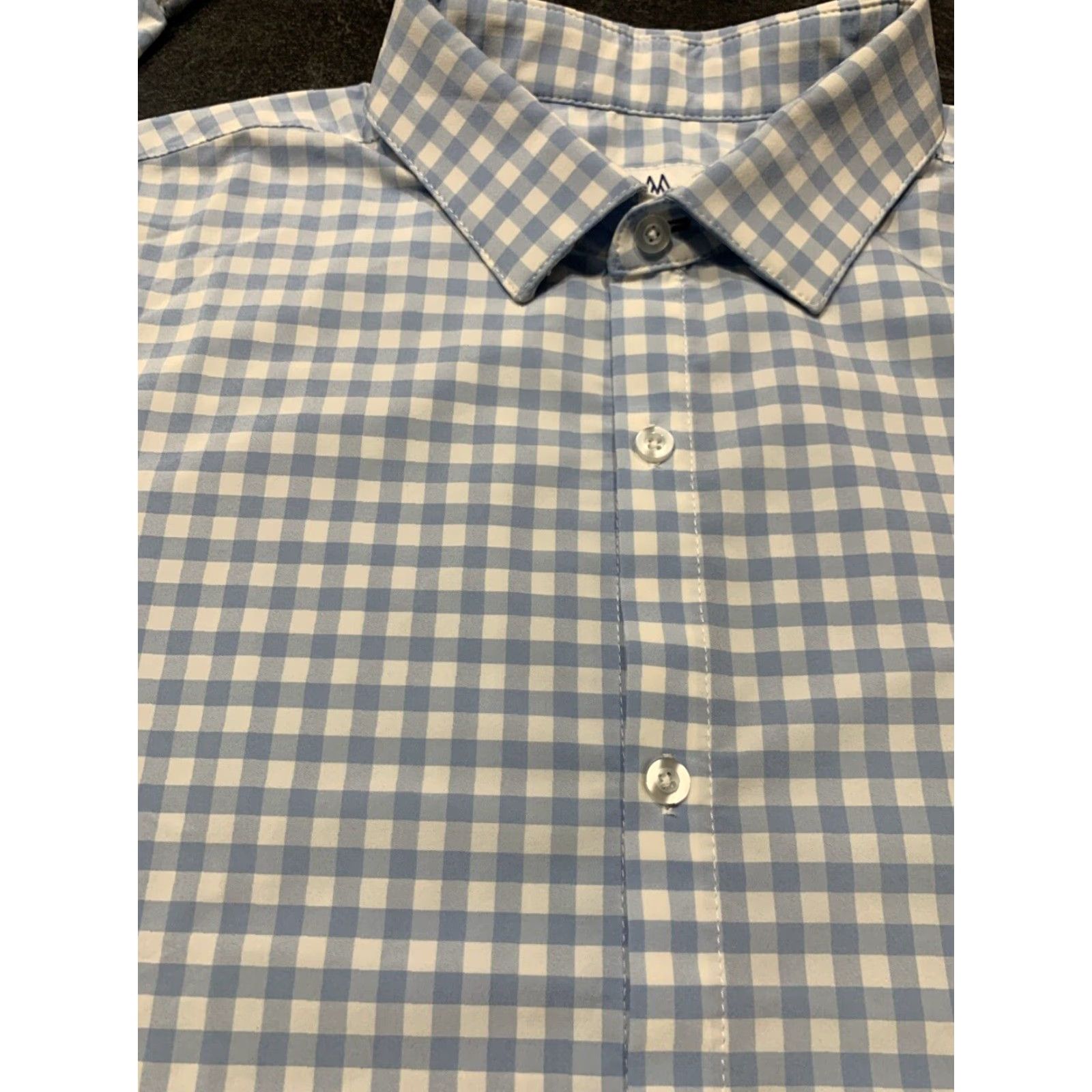 Mizzen+Main VINTAGE Mizzen+Main Men's Shirt 2XL Button-Up Collared Plaid Long Sleeve Breathable Stretch Fall Winter Spring Casual Workwear Size US XXL / EU 58 / 5 - 4 Thumbnail