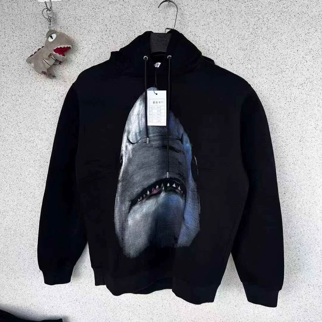 Givenchy Givenchy Shark Hoodie M Size US M / EU 48-50 / 2 - 1 Thumbnail