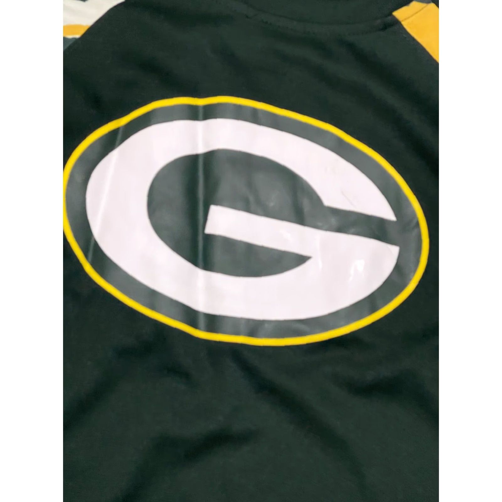 Vintage Team Apparel Shirts Men’s Medium Green Bay Packers NFL Football T-Shirt Green Short Sleeve Regular Mens Size US M / EU 48-50 / 2 - 5 Thumbnail