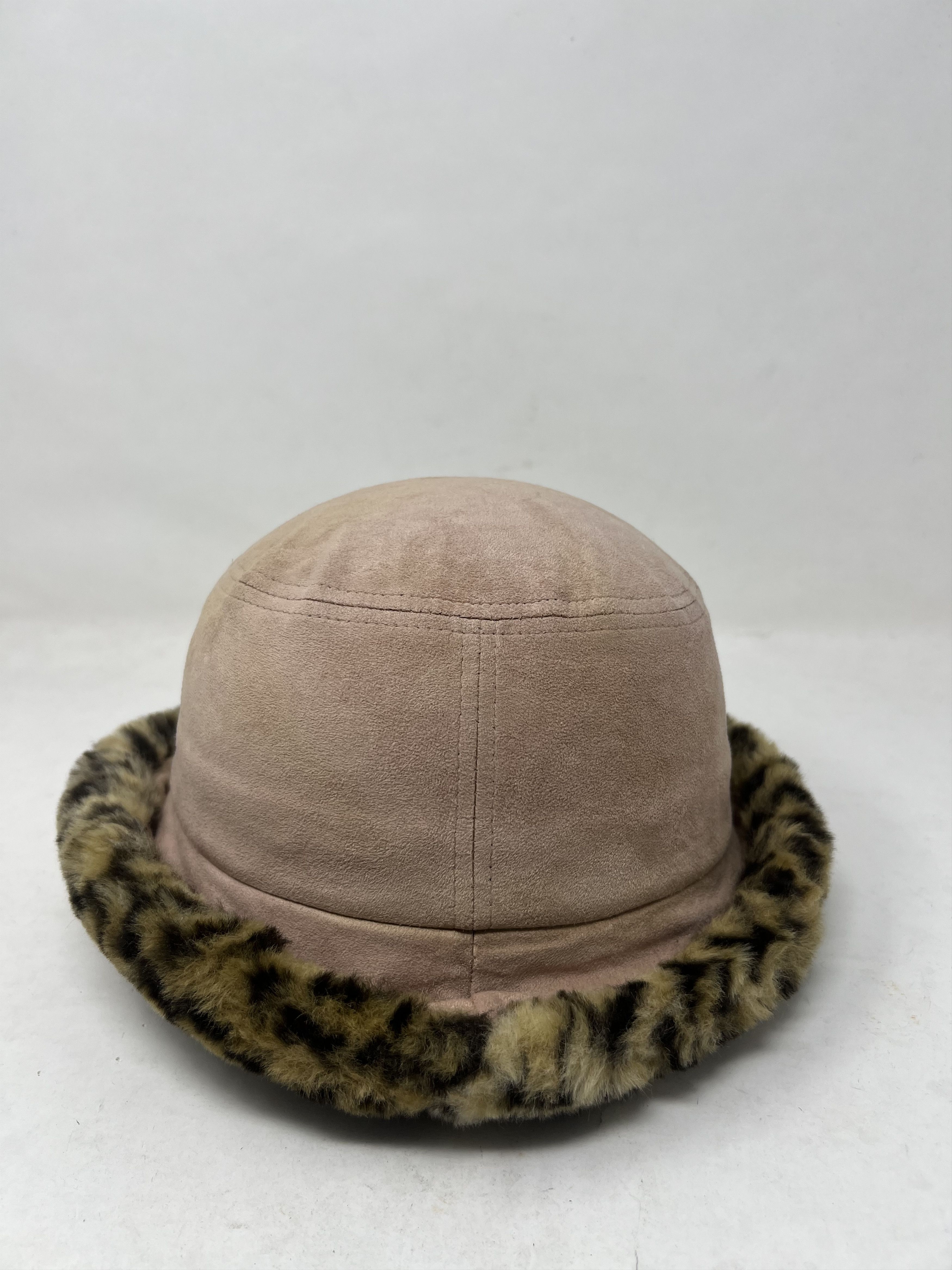 Hat Club Leopard Faux Fur Bucket Hat Size ONE SIZE - 2 Thumbnail
