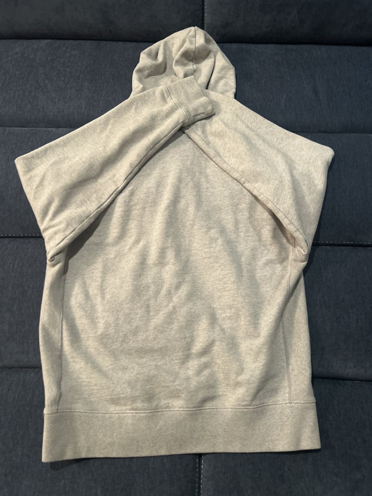 Nike Vintage Nike style grey quarter zip hoodie Size US L / EU 52-54 / 3 - 2 Thumbnail