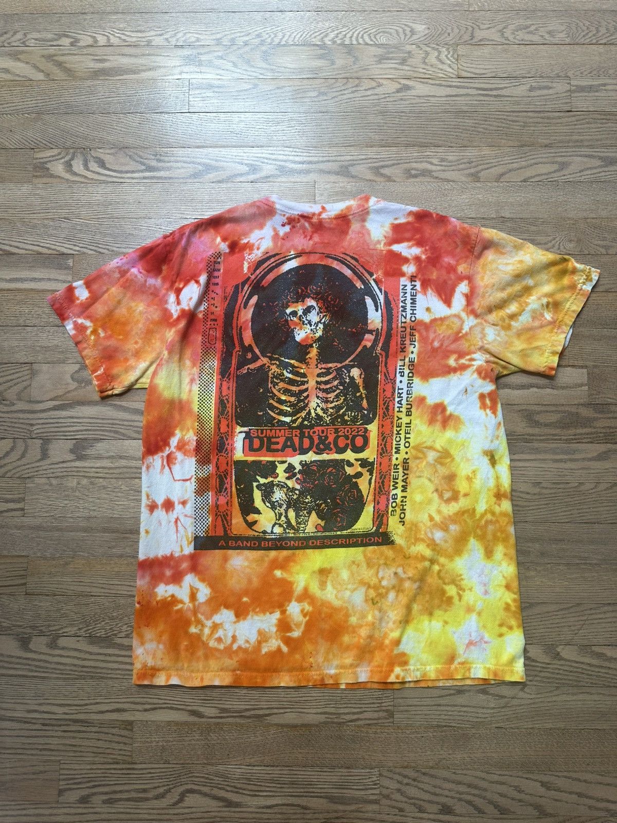 Band Tees × Grateful Dead Are You Kind Dead Tour Tie Dye Shirt Size US L / EU 52-54 / 3 - 1 Thumbnail