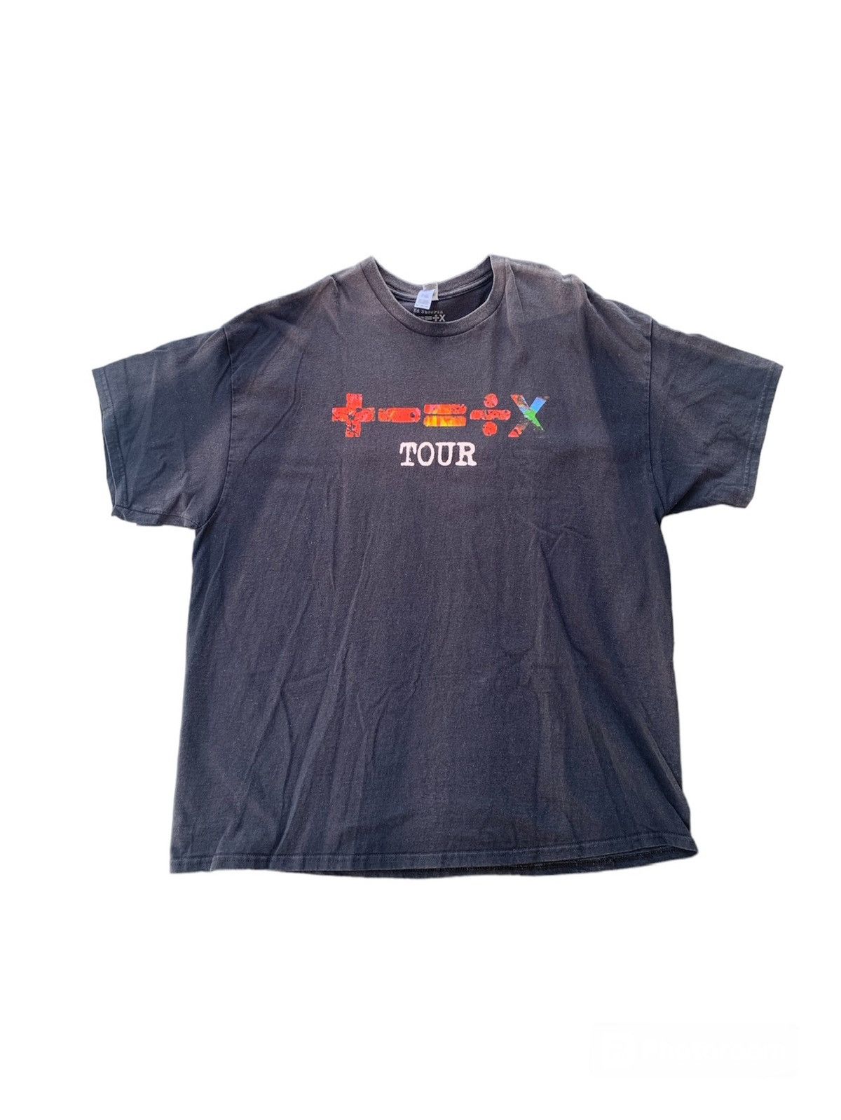 Band Tees Thrashed Faded Ed Sheran Tour Tshirt Melbourne Australi Size US XXL / EU 58 / 5 - 2 Thumbnail