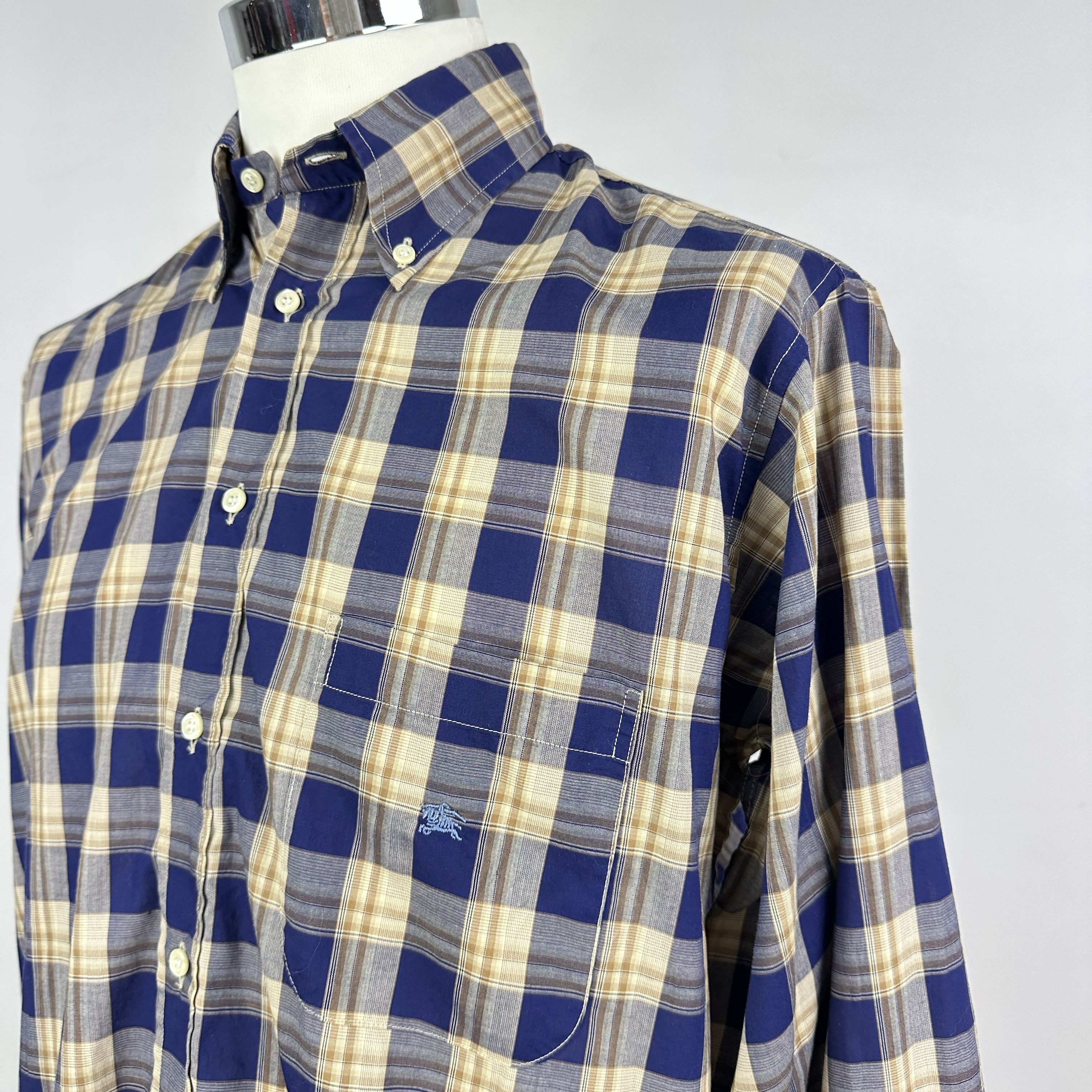 Burberry Camicia Burberry Flanella A Quadri – L Size US L / EU 52-54 / 3 - 3 Thumbnail