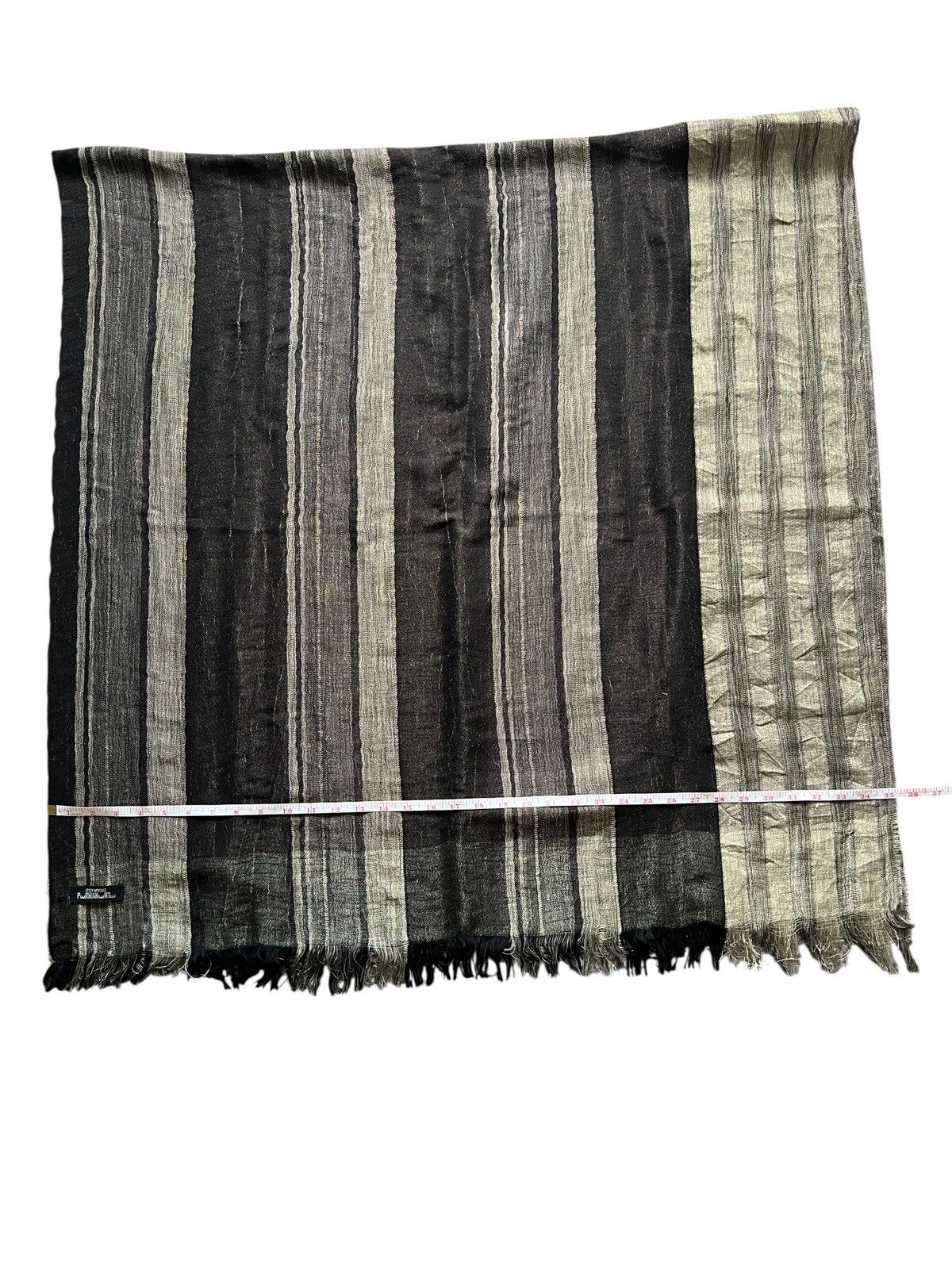 Issey Miyake 1980s Issey Miyake Permanente Big Scarf/ Muffler Size ONE SIZE - 14 Thumbnail