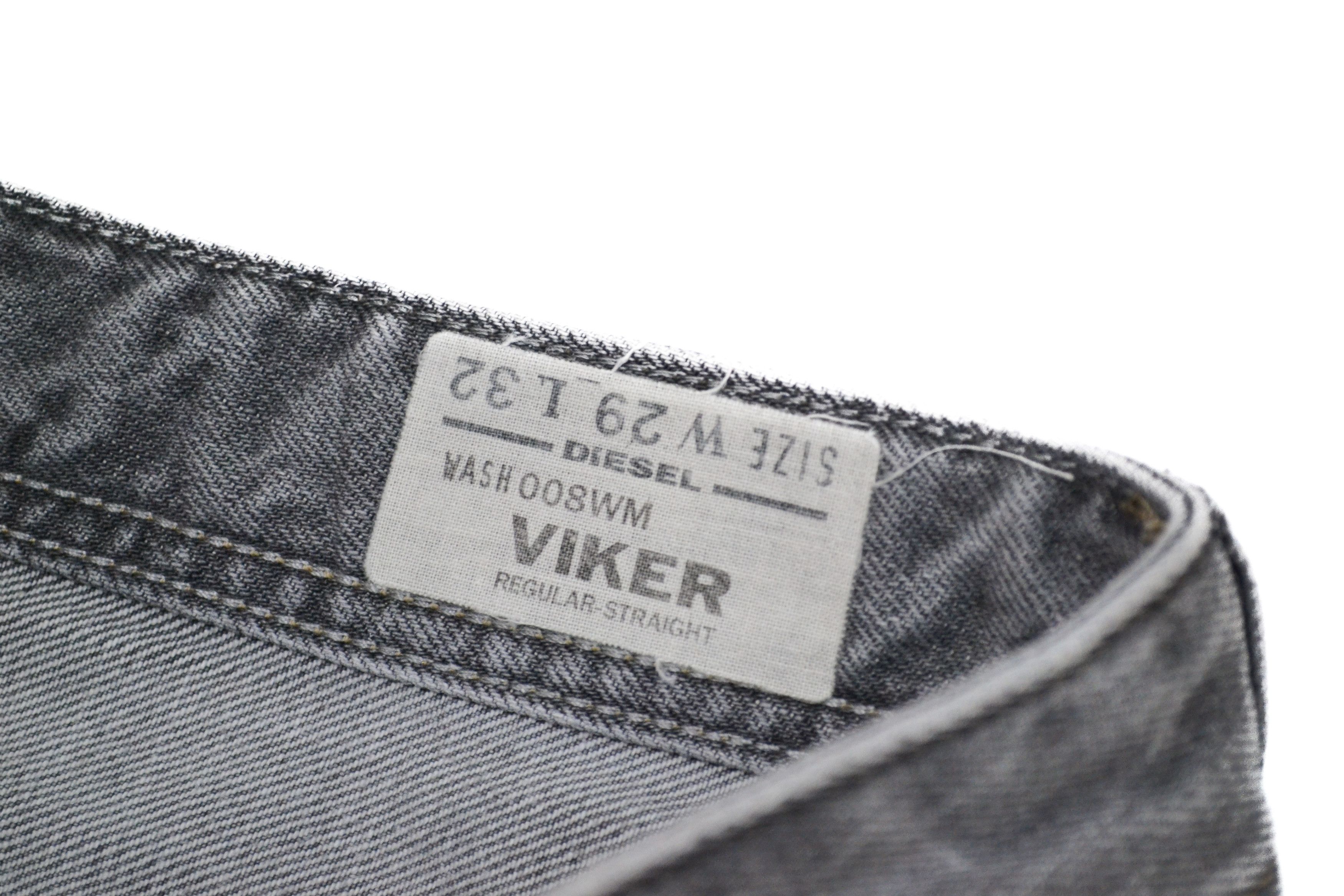 Diesel Diesel Viker 008WM Gray Men’s Jeans Denim Pants Size US 29 - 3 Thumbnail