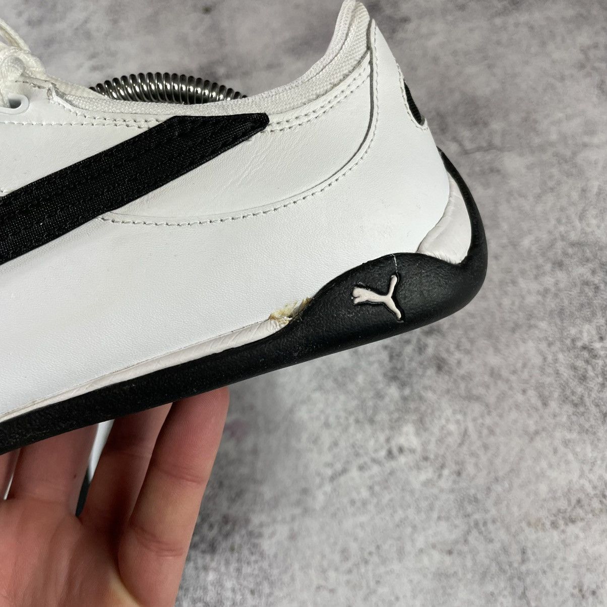 Japanese Brand × Puma Puma Speed Cat Leather Sneakers Size US 10.5 / EU 43-44 - 8 Thumbnail