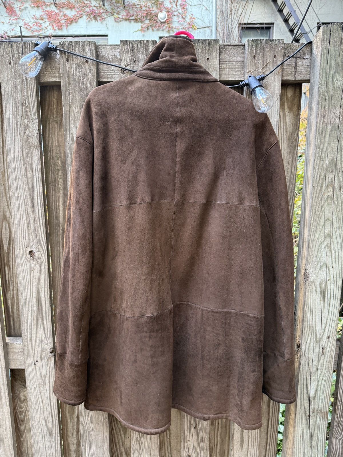 Saks Fifth Avenue Saks Fifth Avenue Mario Vittorio Shearling Coat Size US L / EU 52-54 / 3 - 2 Thumbnail