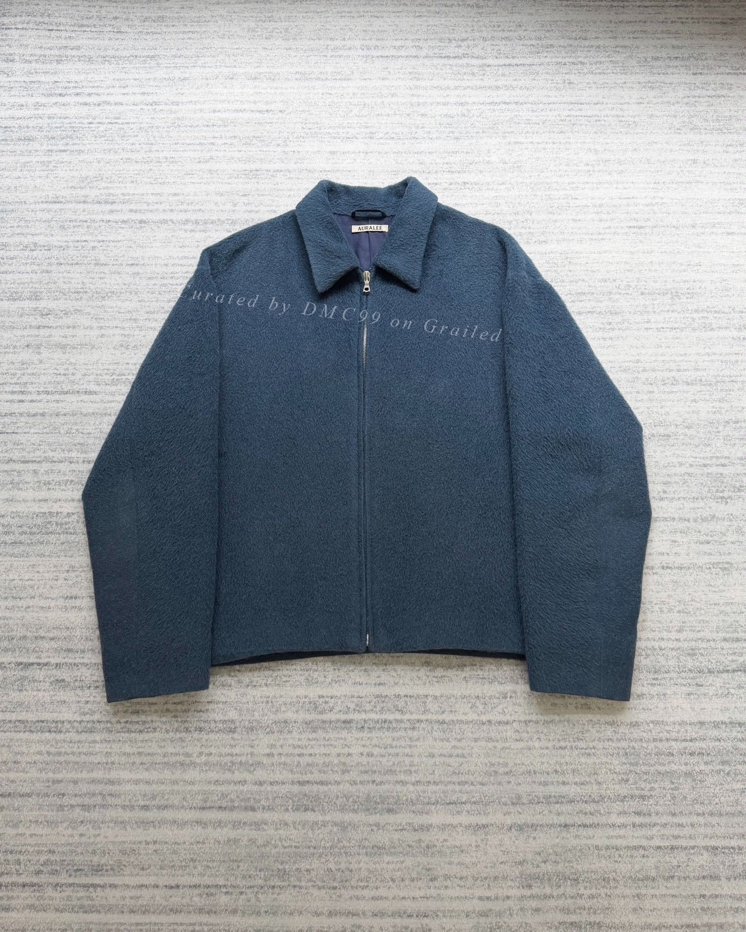 Auralee Baby Alpaca Zip Blouson | Grailed
