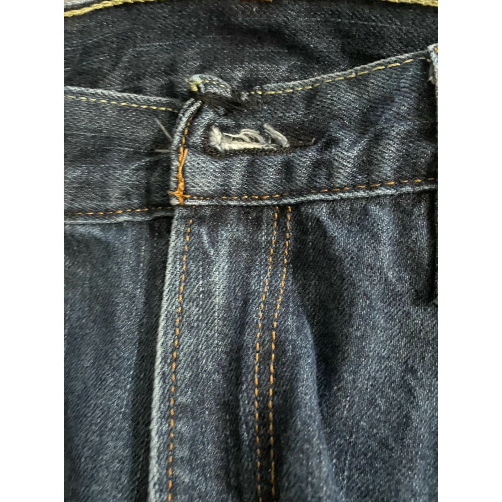 Levi's Levi's 514 Jeans Mens 36x32 Mid-Rise Straight Zip Closure Stone Wash Blue Denim Jeans Regular Men Blue Stone Wash 514 Levi's Size US 36 / EU 52 - 3 Thumbnail
