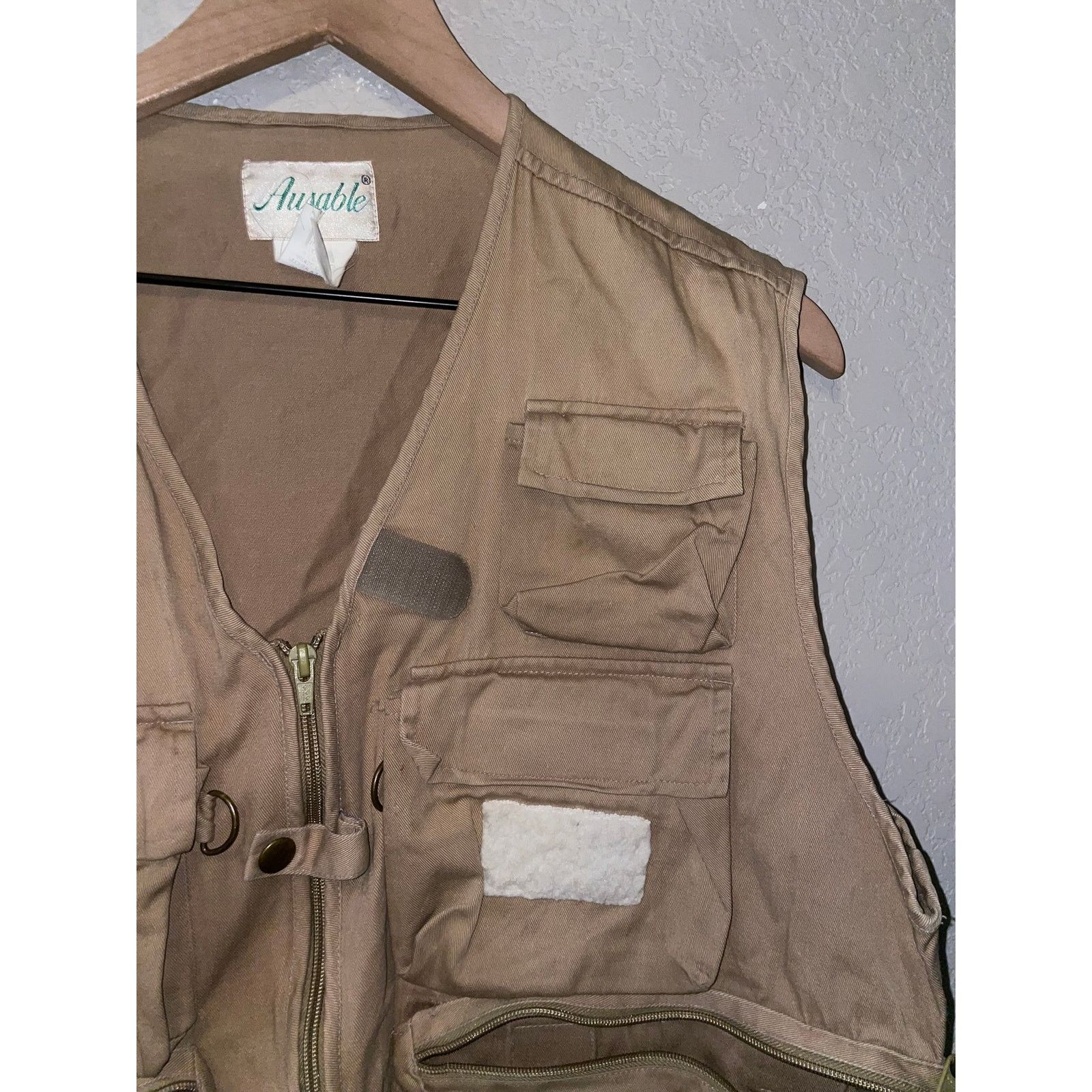 Vintage Vintage Ausable Brown Fishing Vest Outerwear VTG XL X-Large Size US XL / EU 56 / 4 - 6 Thumbnail