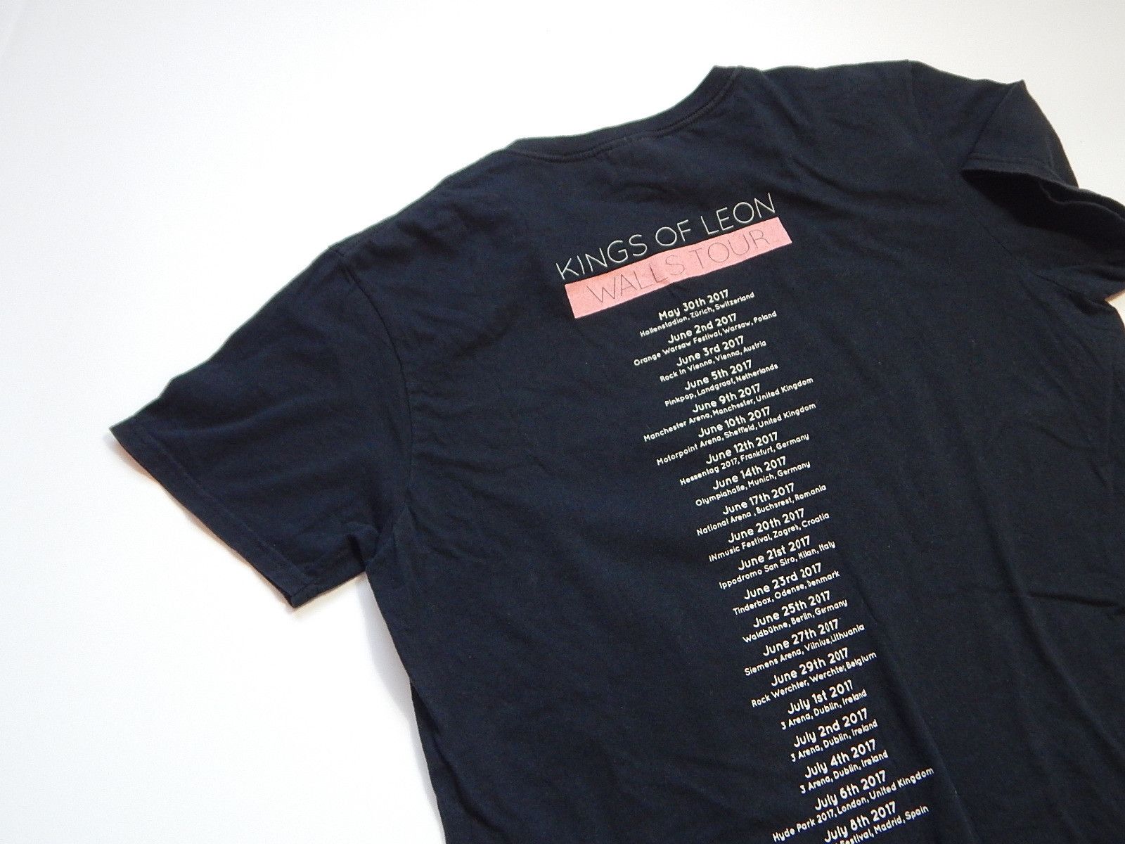 Band Tees kings of leon walls tour indie rock band tee Size US L / EU 52-54 / 3 - 5 Thumbnail