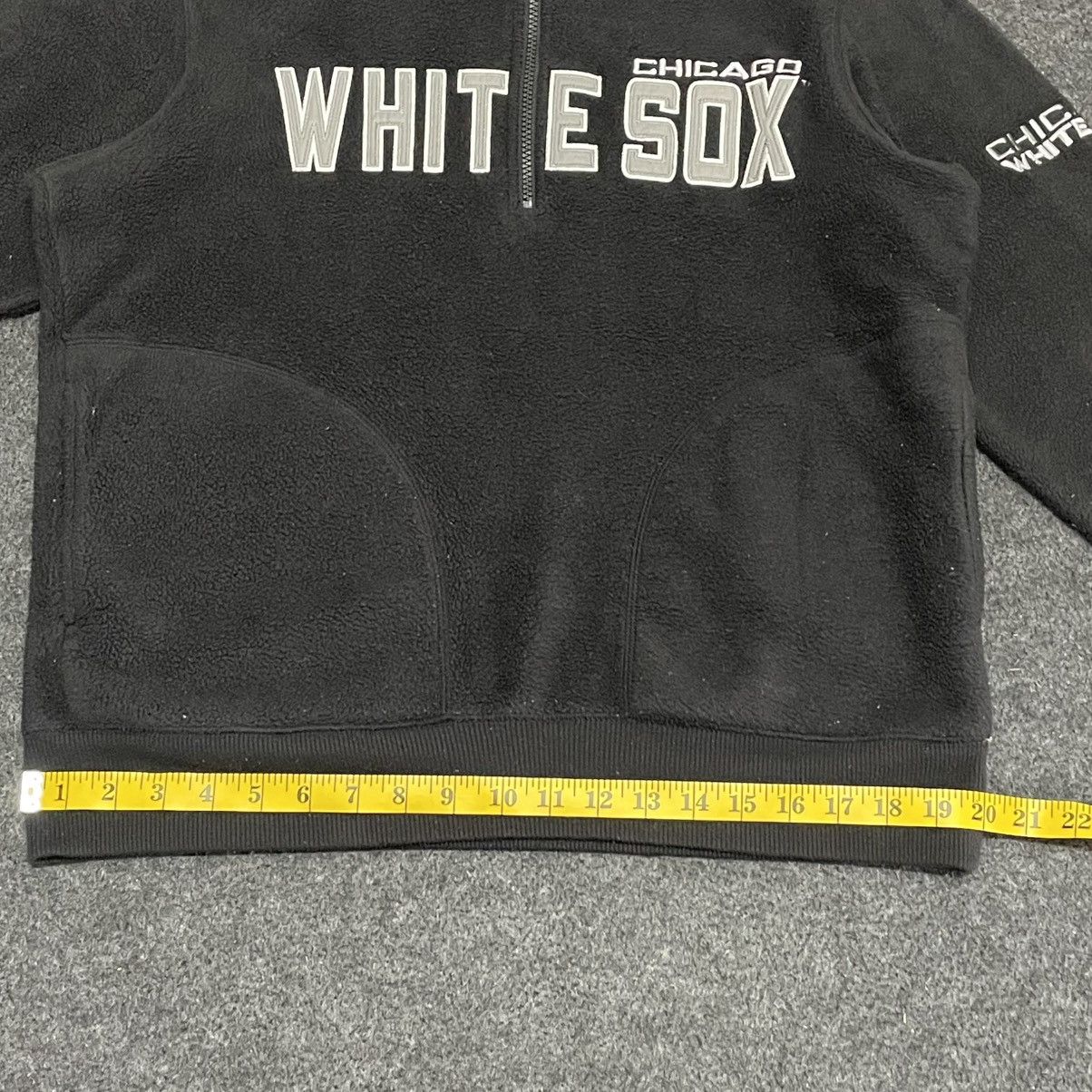 Vintage Vintage Chicago White Sox 1/4 Zip Fleece Pullover Size US XL / EU 56 / 4 - 16 Thumbnail
