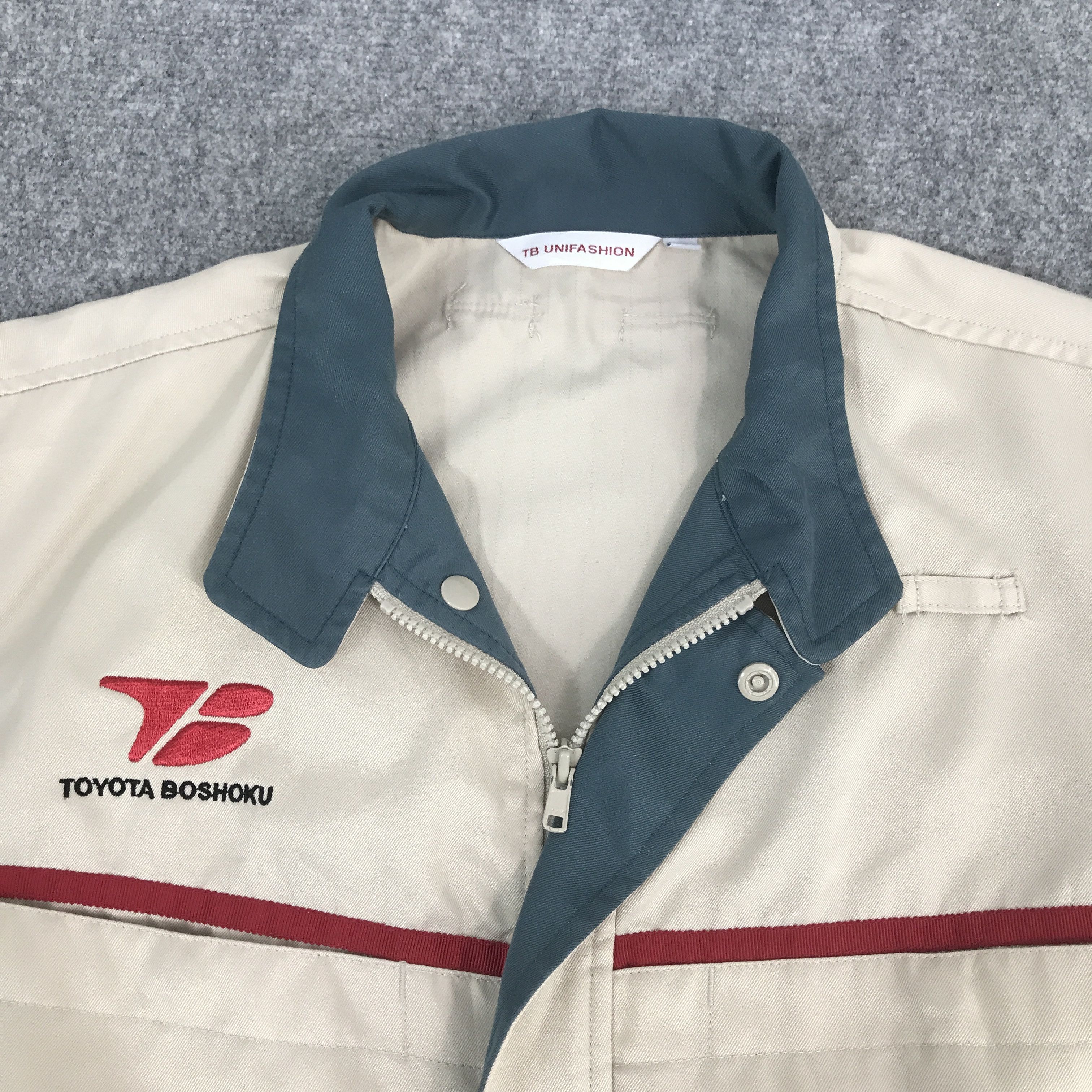 Japanese Brand Rare Toyota boshoku racing Worker Jacket Size US L / EU 52-54 / 3 - 8 Thumbnail